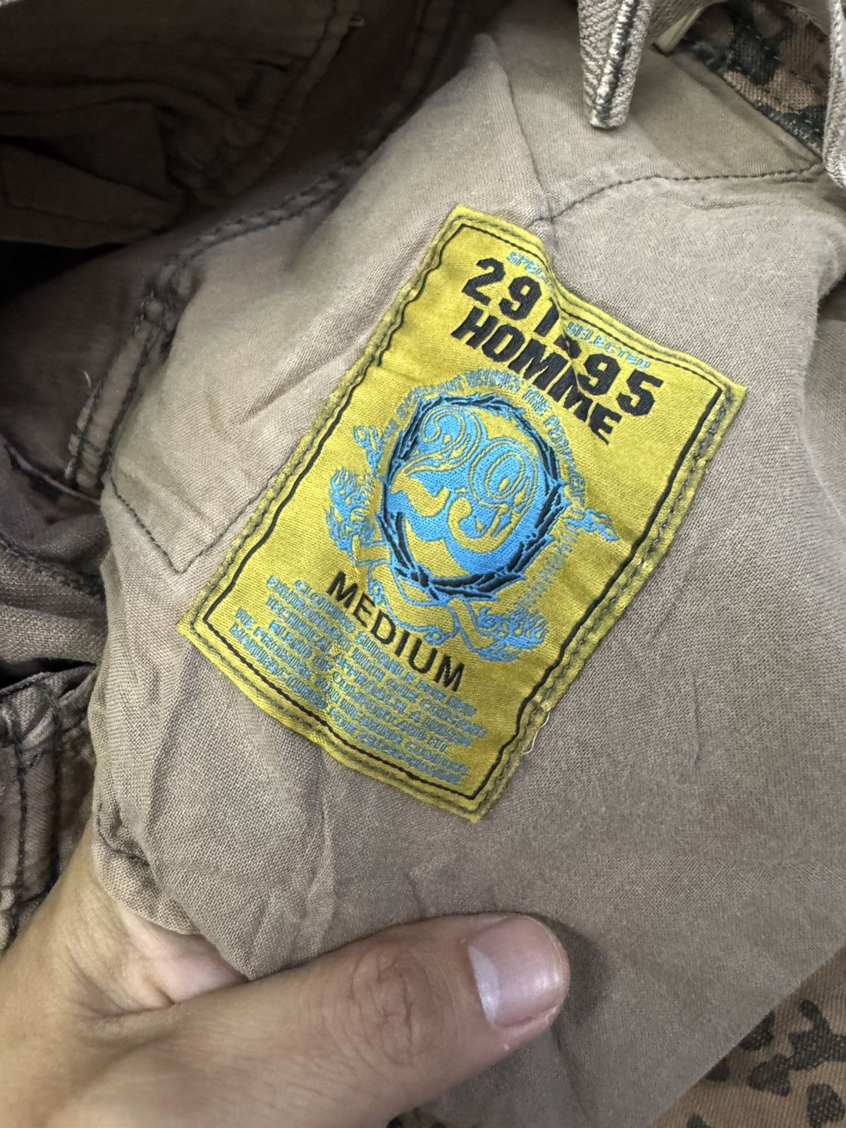 291295=Homme 291295 HOMME MULTIPOCKETS BONDAGE CARGO PANTS Size US 34 / EU 50 - 11 Thumbnail