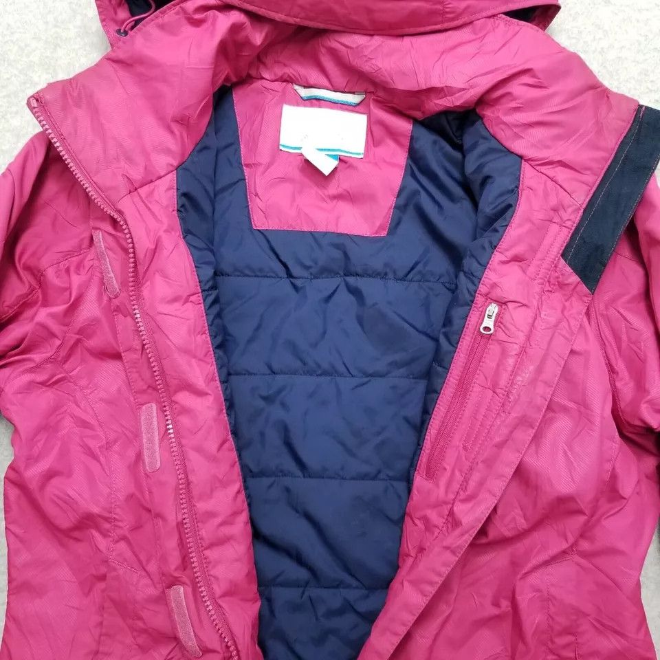 Columbia Columbia Jacket Womens Small Pink Full Zip Hooded Size S / US 4 / IT 40 - 4 Thumbnail