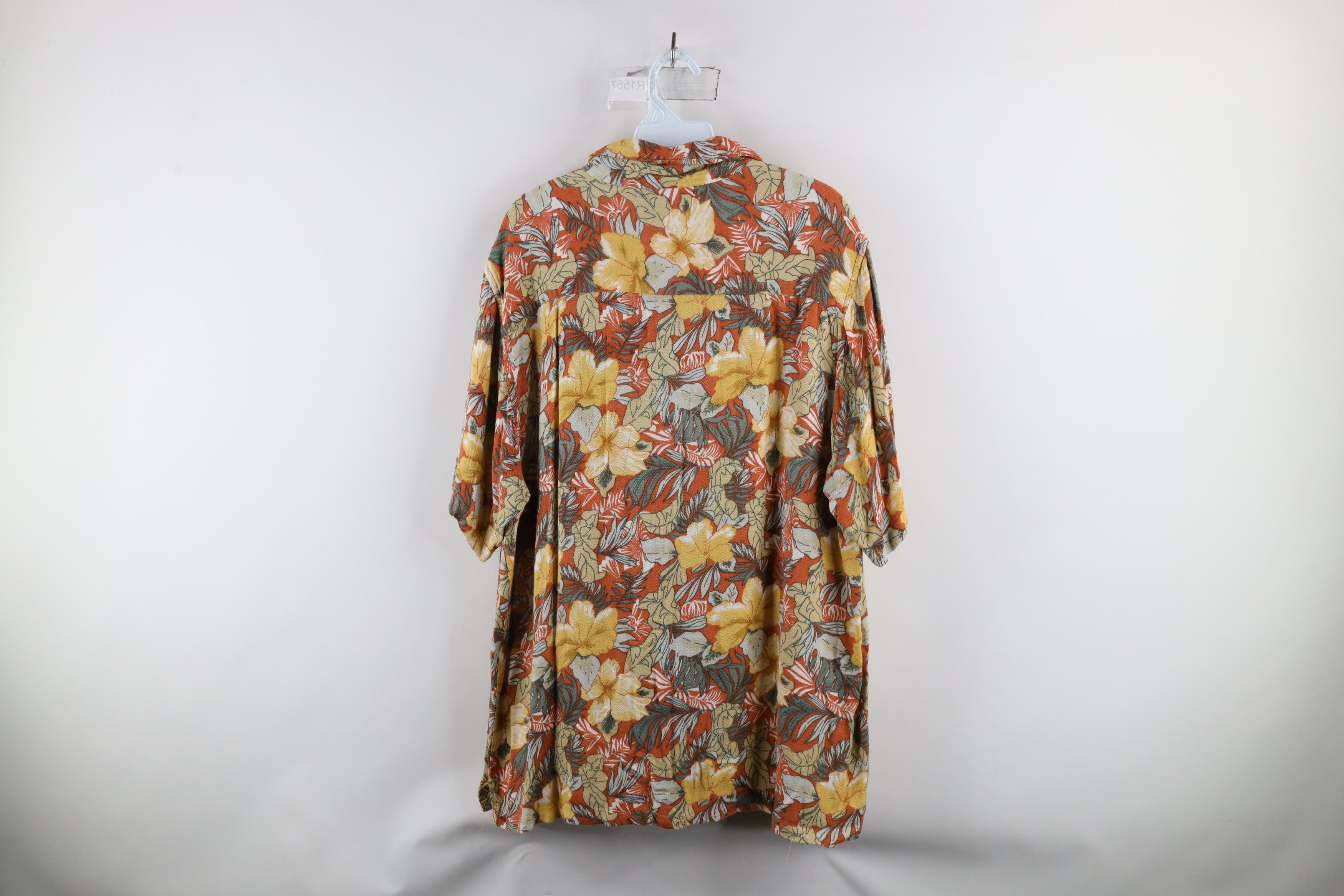 Vintage Vintage 90s Streetwear Hawaiian Camp Collar Button Shirt Size US L / EU 52-54 / 3 - 7 Thumbnail