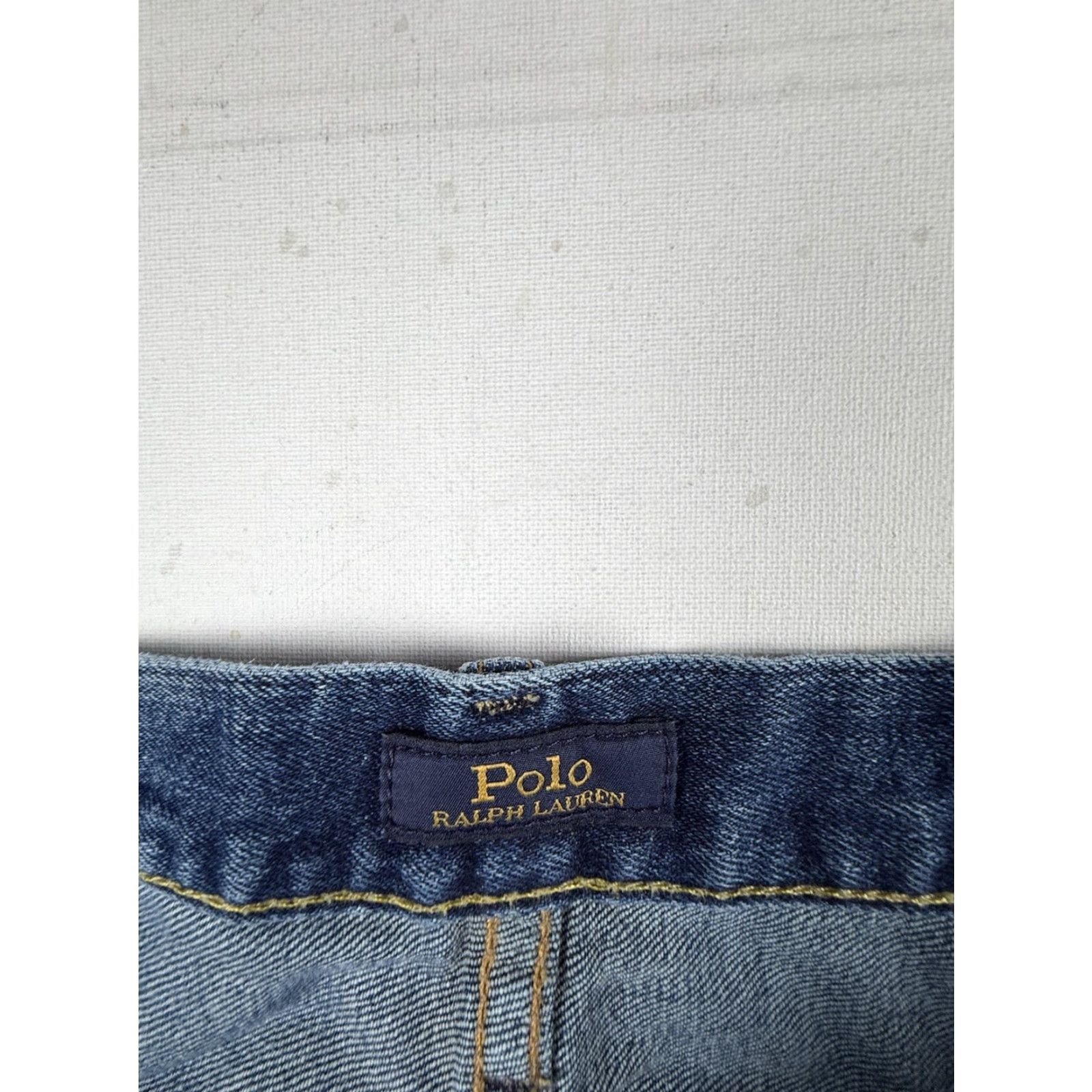 Polo Ralph Lauren Polo Ralph Lauren Jeans Hampton Straight 42T Big & Tall Denim 36 In Light Stonewashed Medium-Light Blue Men Size US XL / EU 56 / 4 - 3 Thumbnail