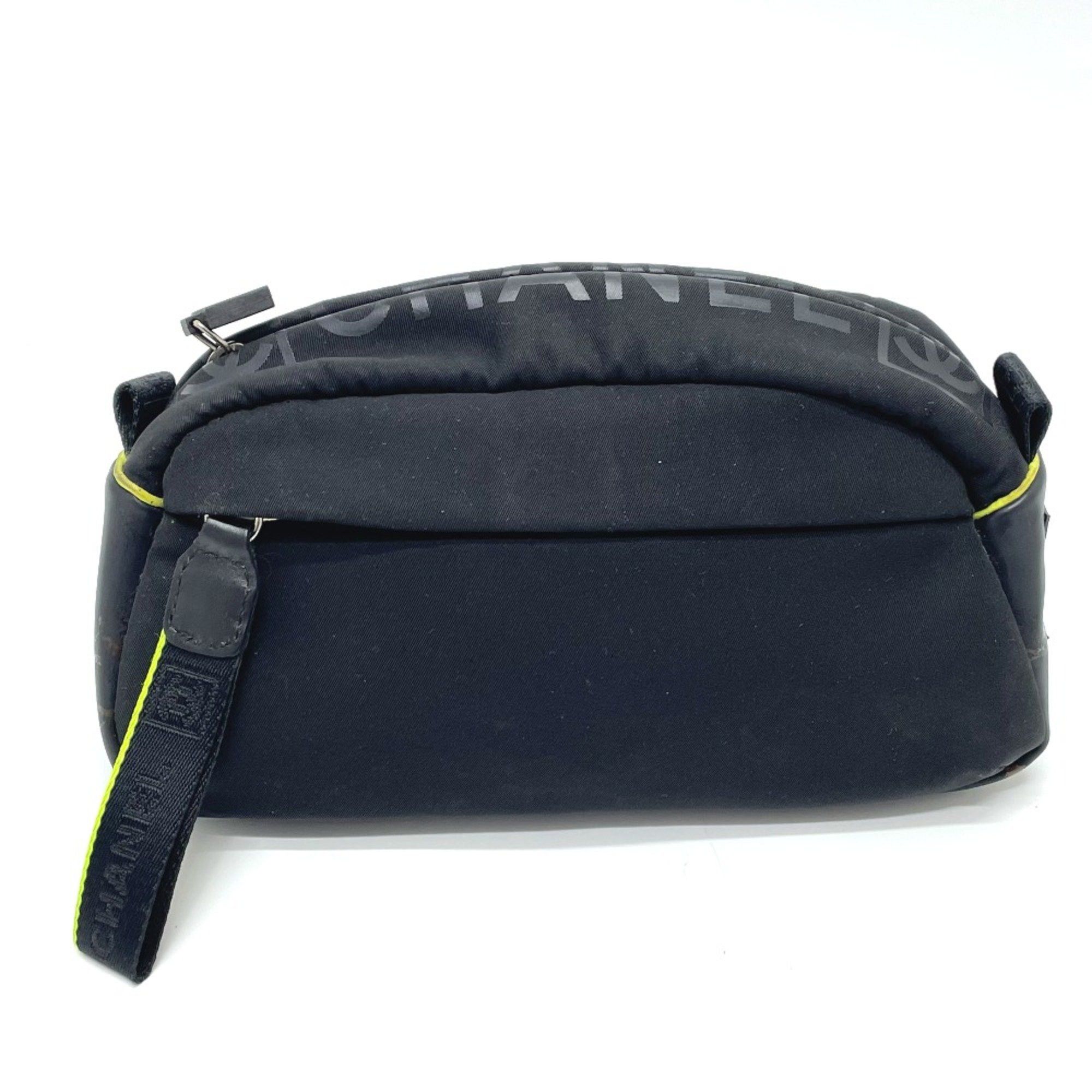 Chanel Chanel Sports line Bag Cluch Bag Pouch Black Size ONE SIZE - 1 Thumbnail
