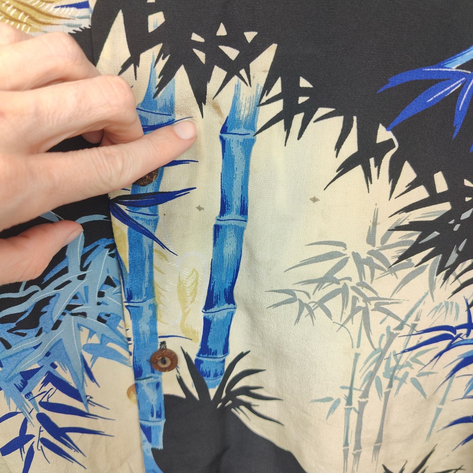 Other Vintage Avanti Silk Hawaiian Shirt Mens Large Tiger Size US L / EU 52-54 / 3 - 3 Thumbnail