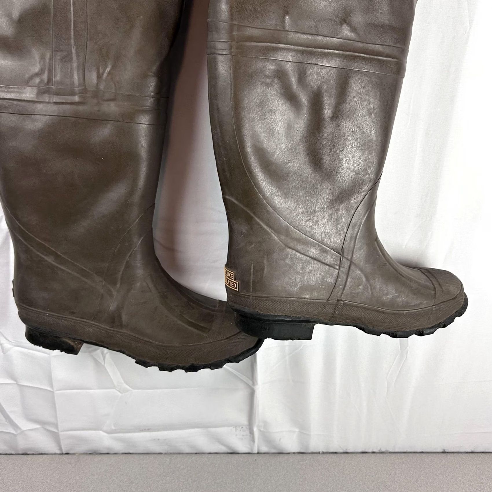 Vintage RedHead Bone Dry Deluxe Insulated Mens Size 9 Brown Waterproof Steel Shank Boots Size US 8 / EU 41 - 2 Thumbnail