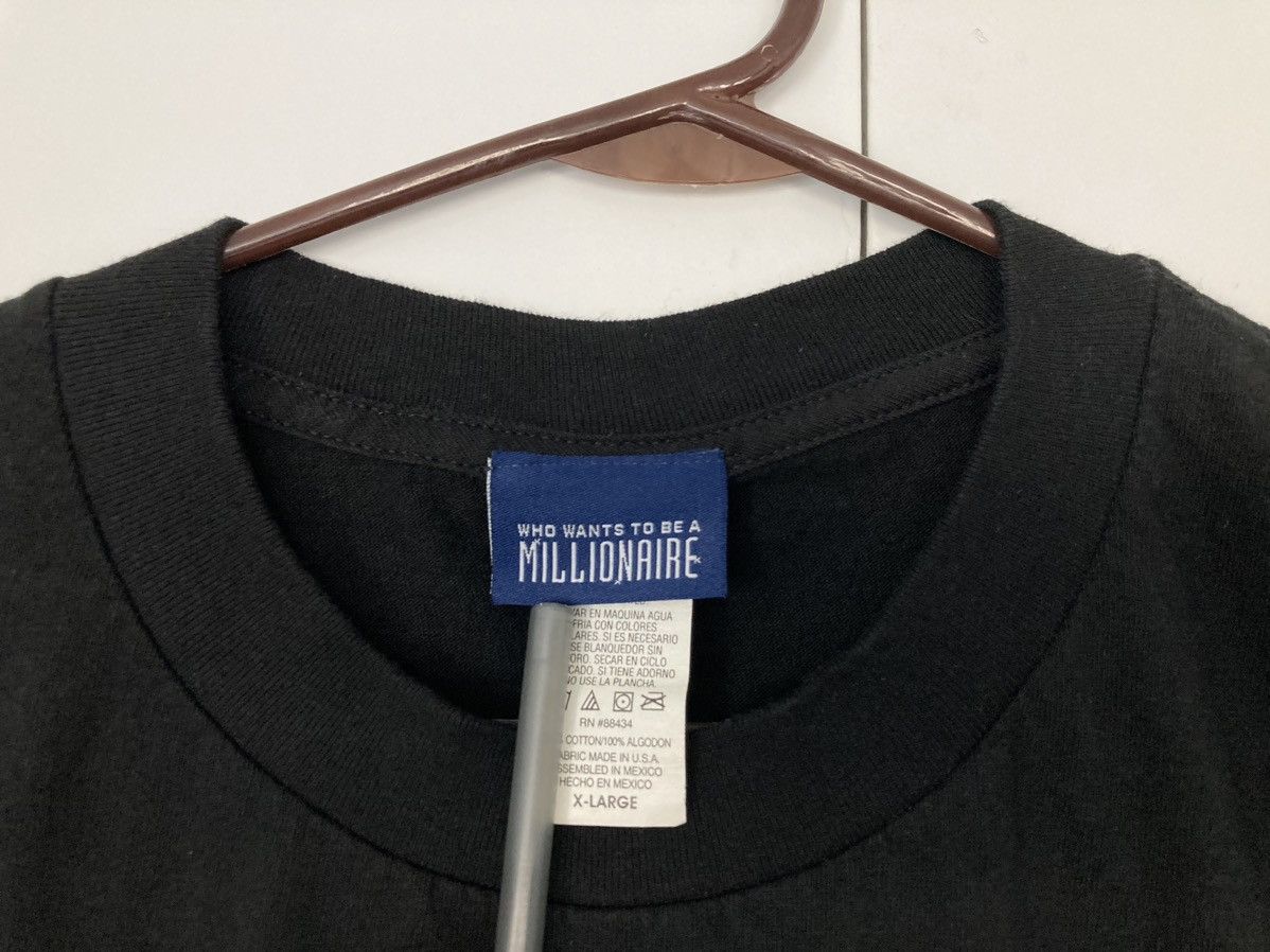Disney WHO WANTS TO BE A MILLIONAIRE SHIRT REGIS PHILBIN SHOW PROMO Size US XL / EU 56 / 4 - 5 Thumbnail