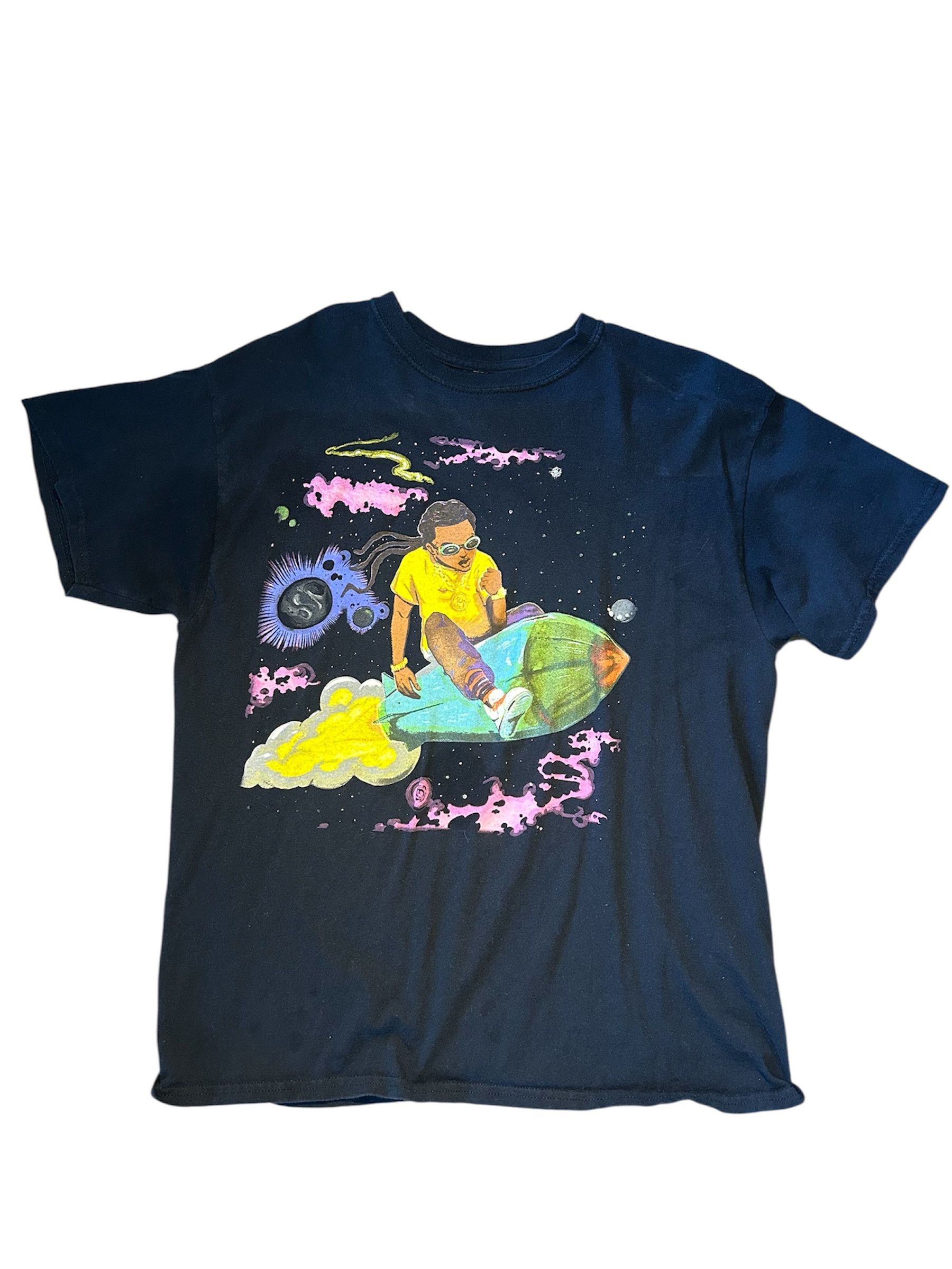 Nike Official Takeoff Tour Merch Tee Size US M / EU 48-50 / 2 - 1 Thumbnail