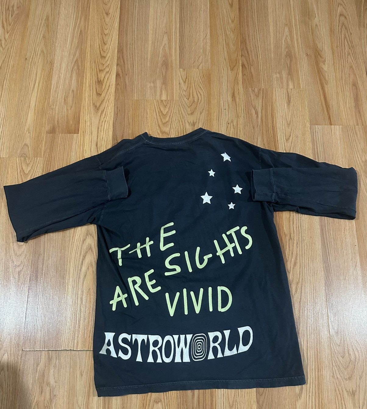 Travis Scott Travis Scott Astroworld Enjoy the ride long sleeve (black) Size US M / EU 48-50 / 2 - 2 Thumbnail