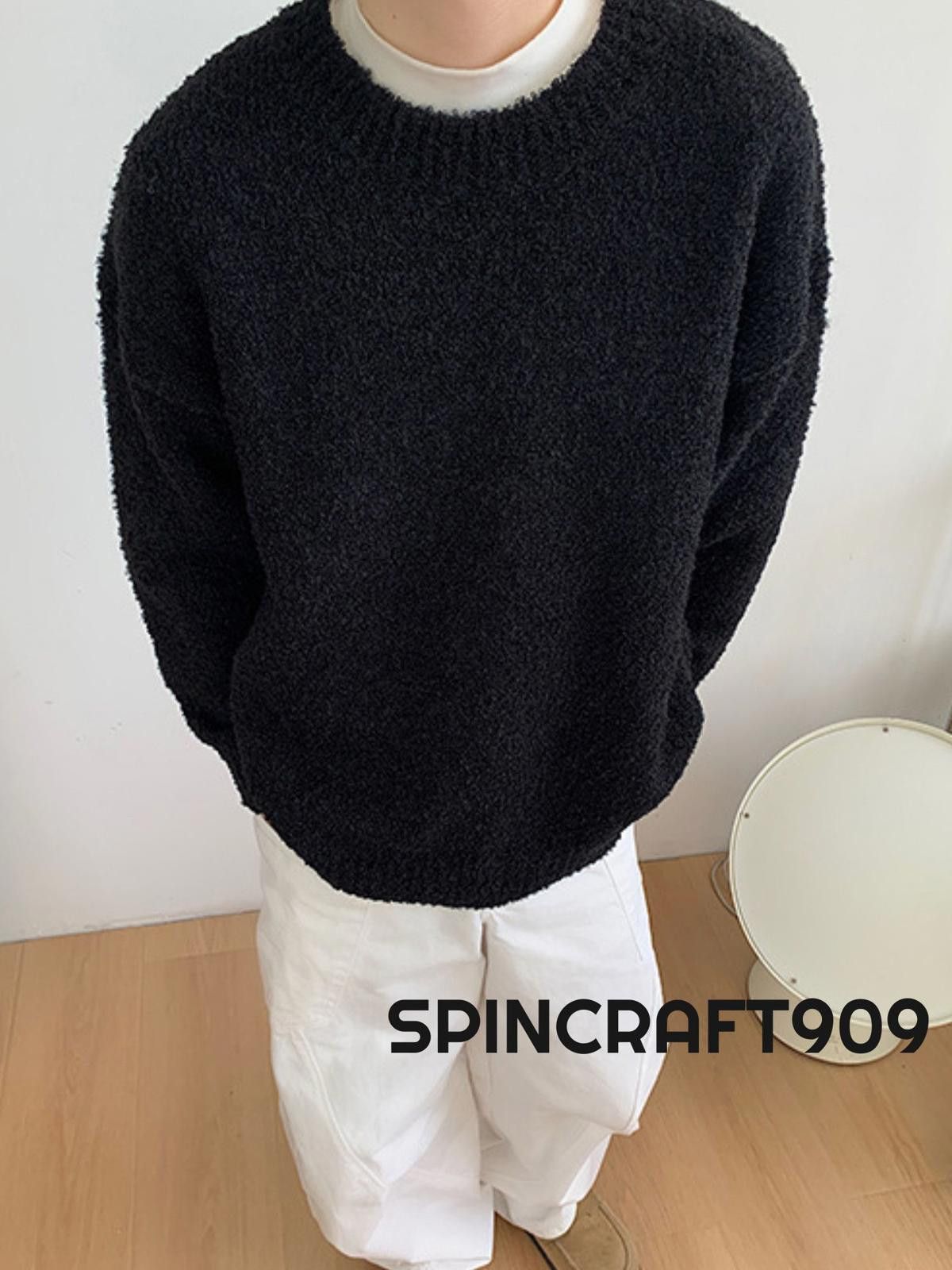 Other Black Knit Sweater Size US M / EU 48-50 / 2 - 1 Thumbnail