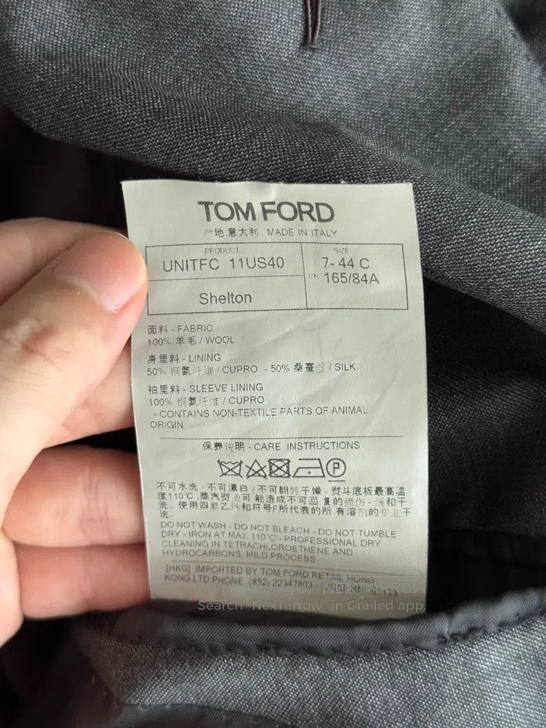Tom Ford Tom Ford Classic two-piece suit Size 44R - 8 Thumbnail