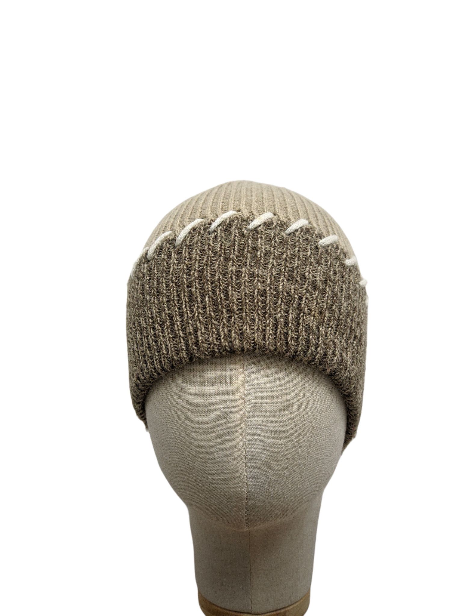 Handmade × Japanese Brand Beanies Unknown Brand Knitted Size ONE SIZE - 3 Thumbnail