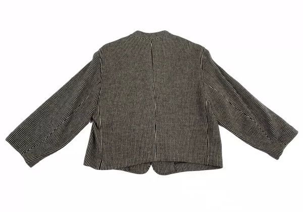 Issey Miyake issey miyake Wool blend striped coat Size US M / EU 48-50 / 2 - 6 Thumbnail