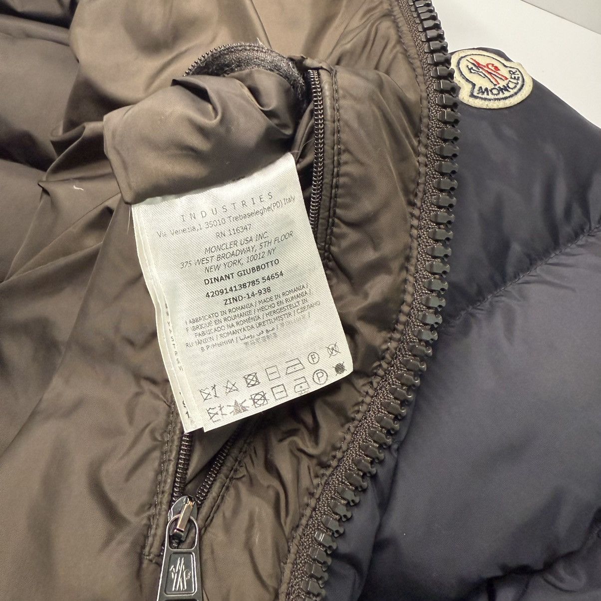 Moncler Moncler Dinant Men’s Down Puffer Jacket Size 4 (L/XL) Blue Size US L / EU 52-54 / 3 - 8 Thumbnail