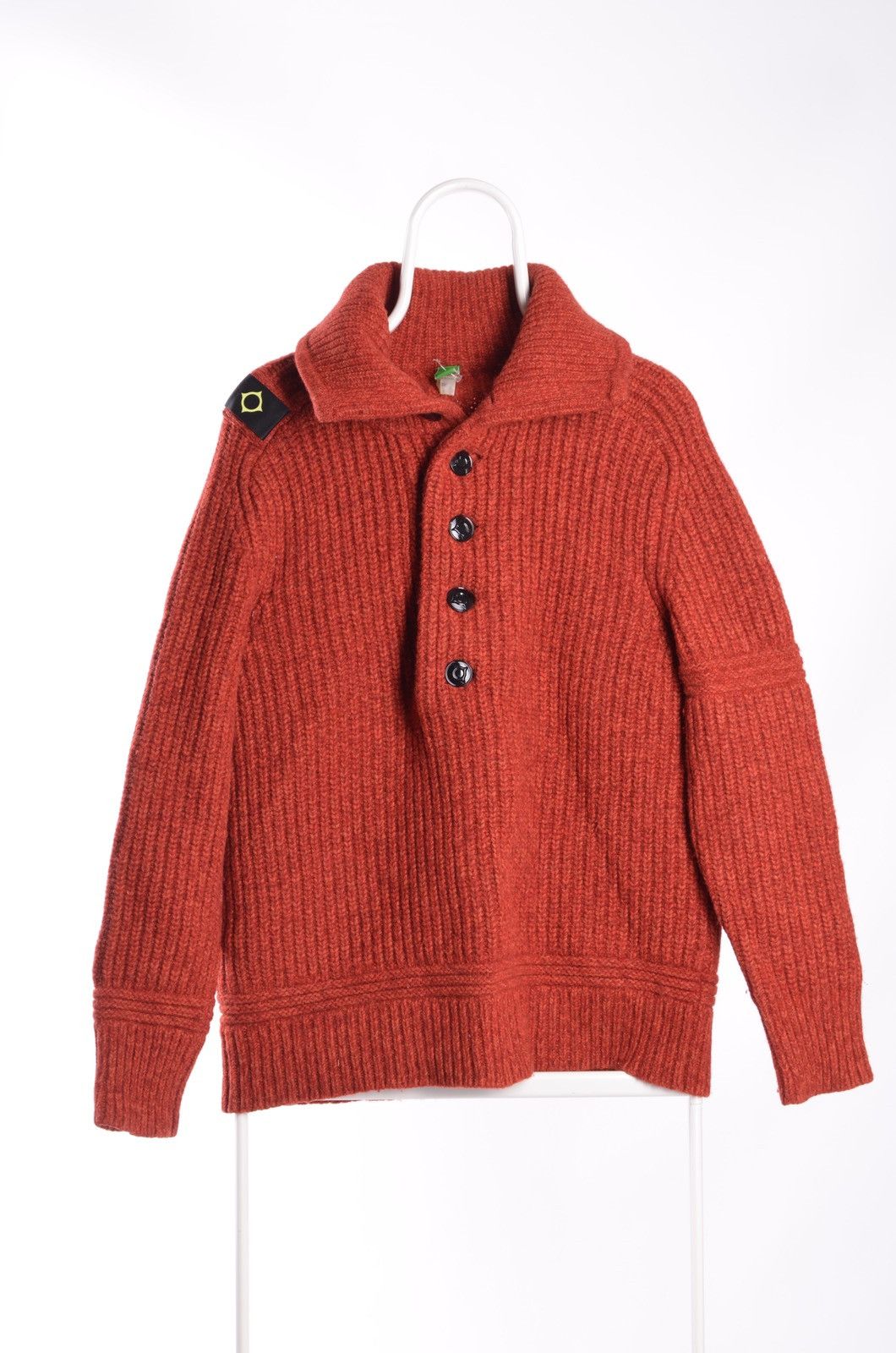 MA.STRUM Ma.Strum Wool Heavy knit Utility Workwear Sweater Size US XL / EU 56 / 4 - 1 Thumbnail