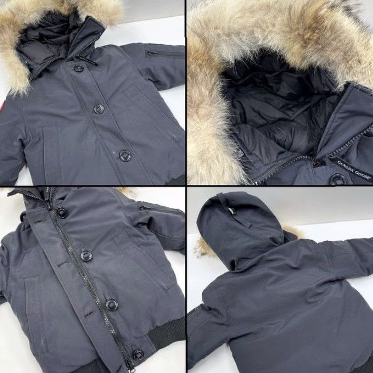 Canada Goose VINTAGE CANADA GOOSE Labrador Bomber Jacket XS Women Black Nylon Size XS / US 0-2 / IT 36-38 - 5 Thumbnail