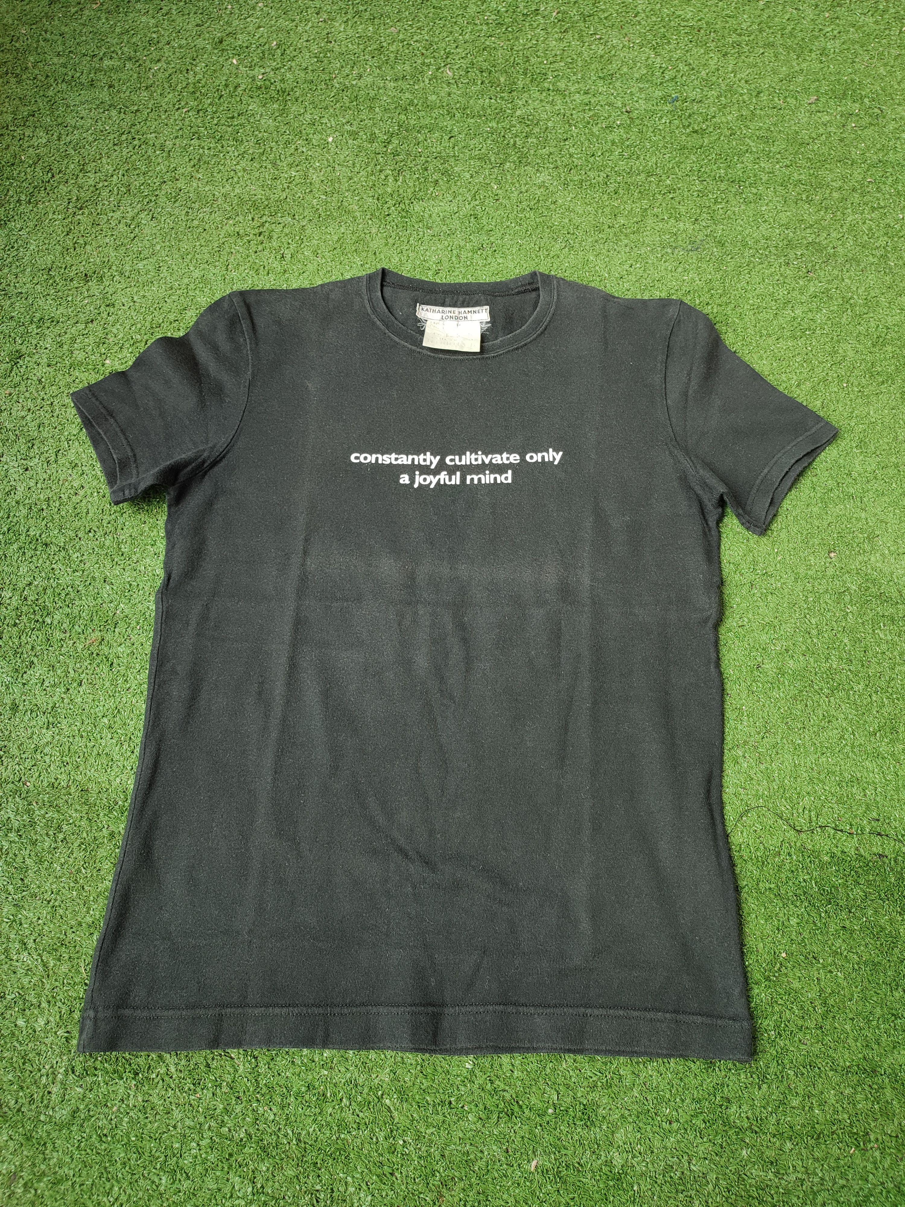 Katharine Hamnett London KATHARINE HAMNETT LONDON SPELL OUT VINTAGE Size US S / EU 44-46 / 1 - 4 Thumbnail