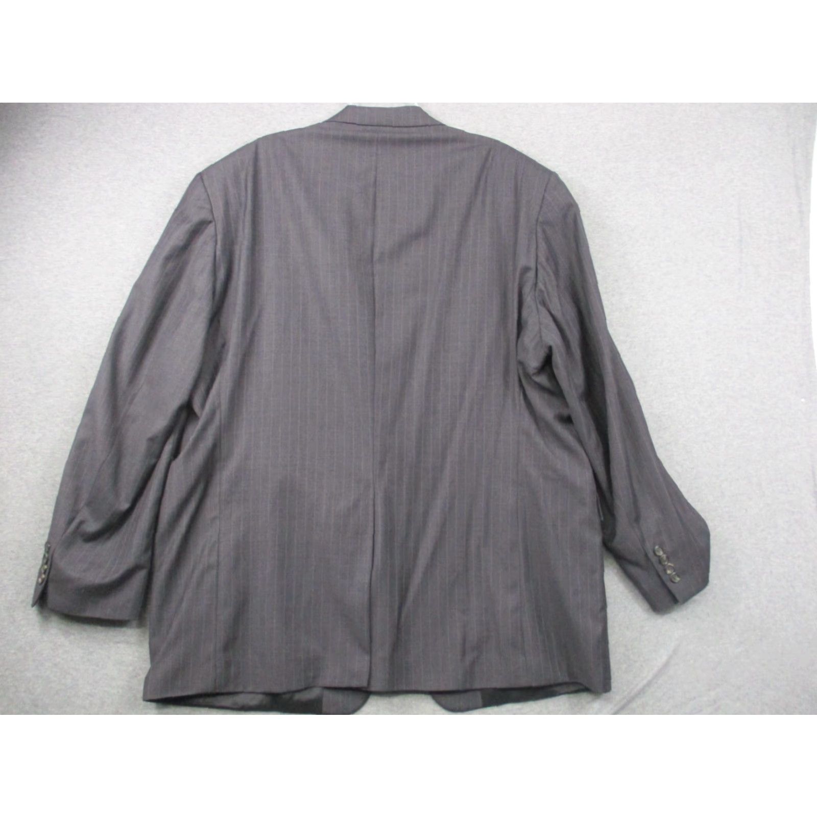 Ralph Lauren Lauren Ralph Lauren Blazer Men 54L Gray Wool Pinstripe EUC Size 54R - 5 Thumbnail