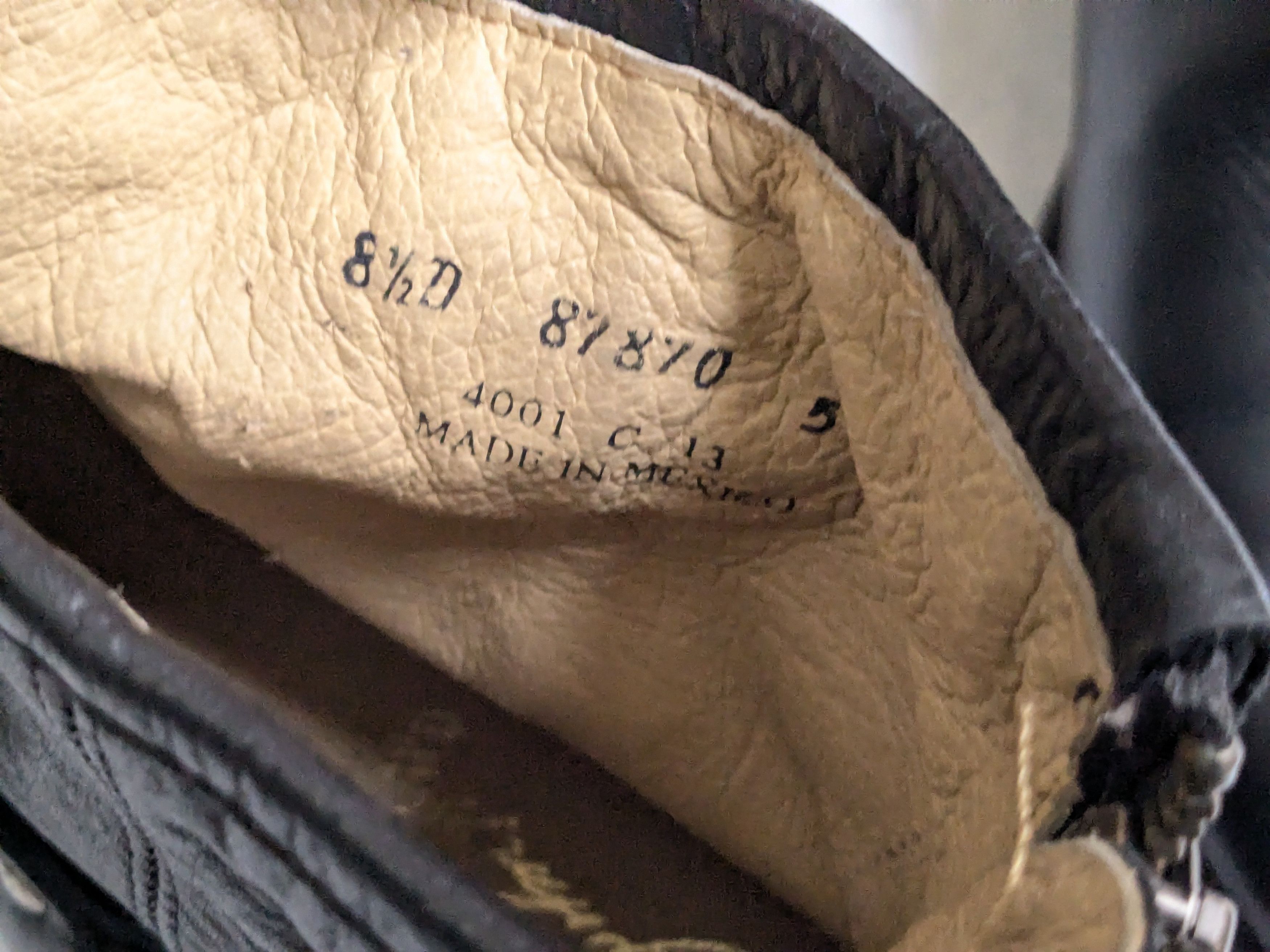 Frye Frye Harness Boots Black Leather 8.5 D Leather Buckle Size US 8.5 / EU 41-42 - 5 Thumbnail