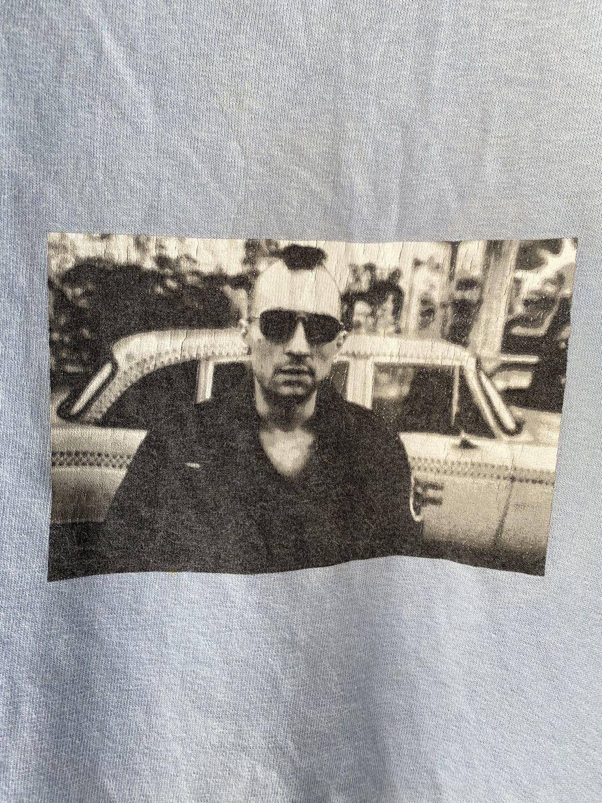 Vintage 1990s OG 🔥Taxi Driver Poem by Tsunami Work Japan Size US L / EU 52-54 / 3 - 4 Thumbnail