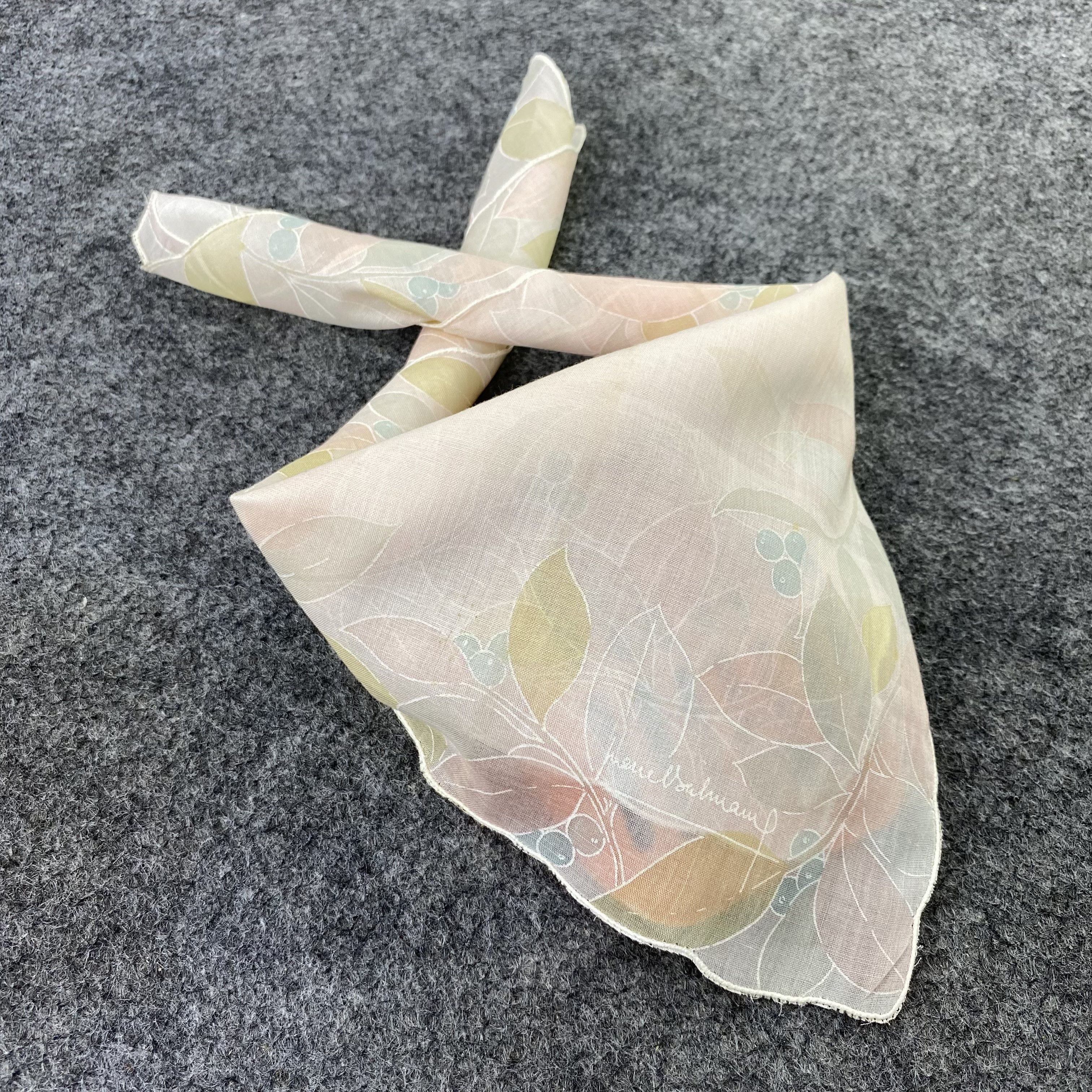 Pierre Balmain Pierre Balmain Handkerchief / Bandana / Neckerchief-B596 Size ONE SIZE - 1 Thumbnail