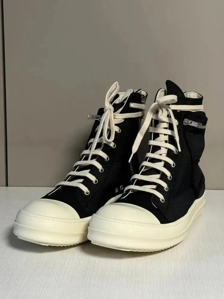 Rick Owens Sz 43.5 Rick Owens Drkshdw Cargo Sneaker-2507 Size US 10.5 / EU 43-44 - 6 Thumbnail