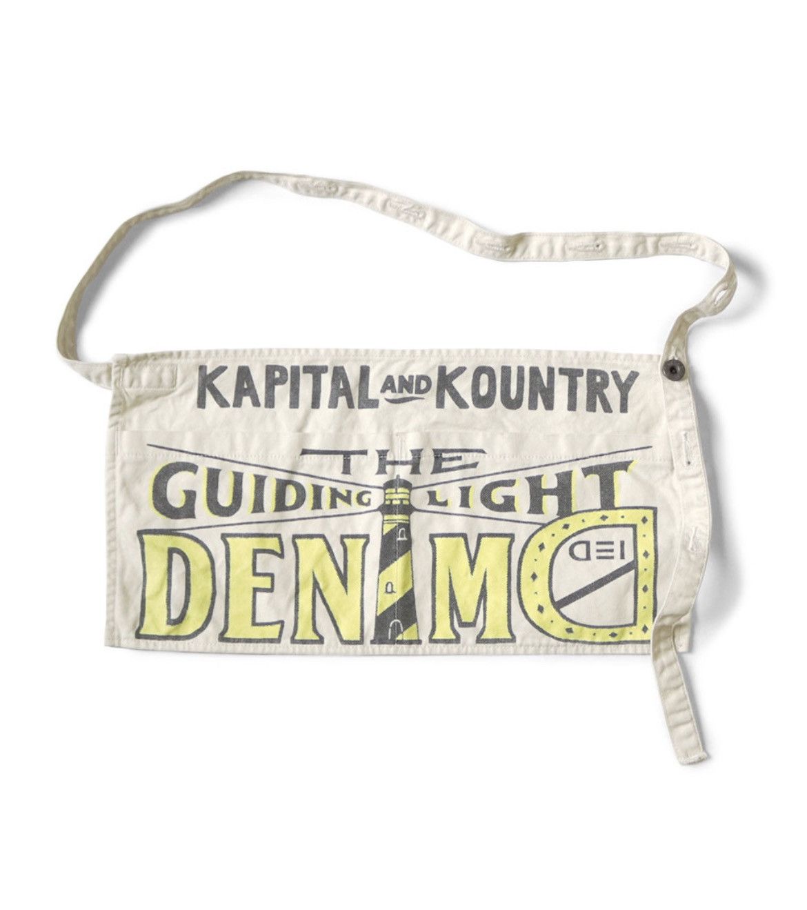 Kapital Kapital Canvas Short Apron (GUIDING LIGHT) Size ONE SIZE - 1 Thumbnail