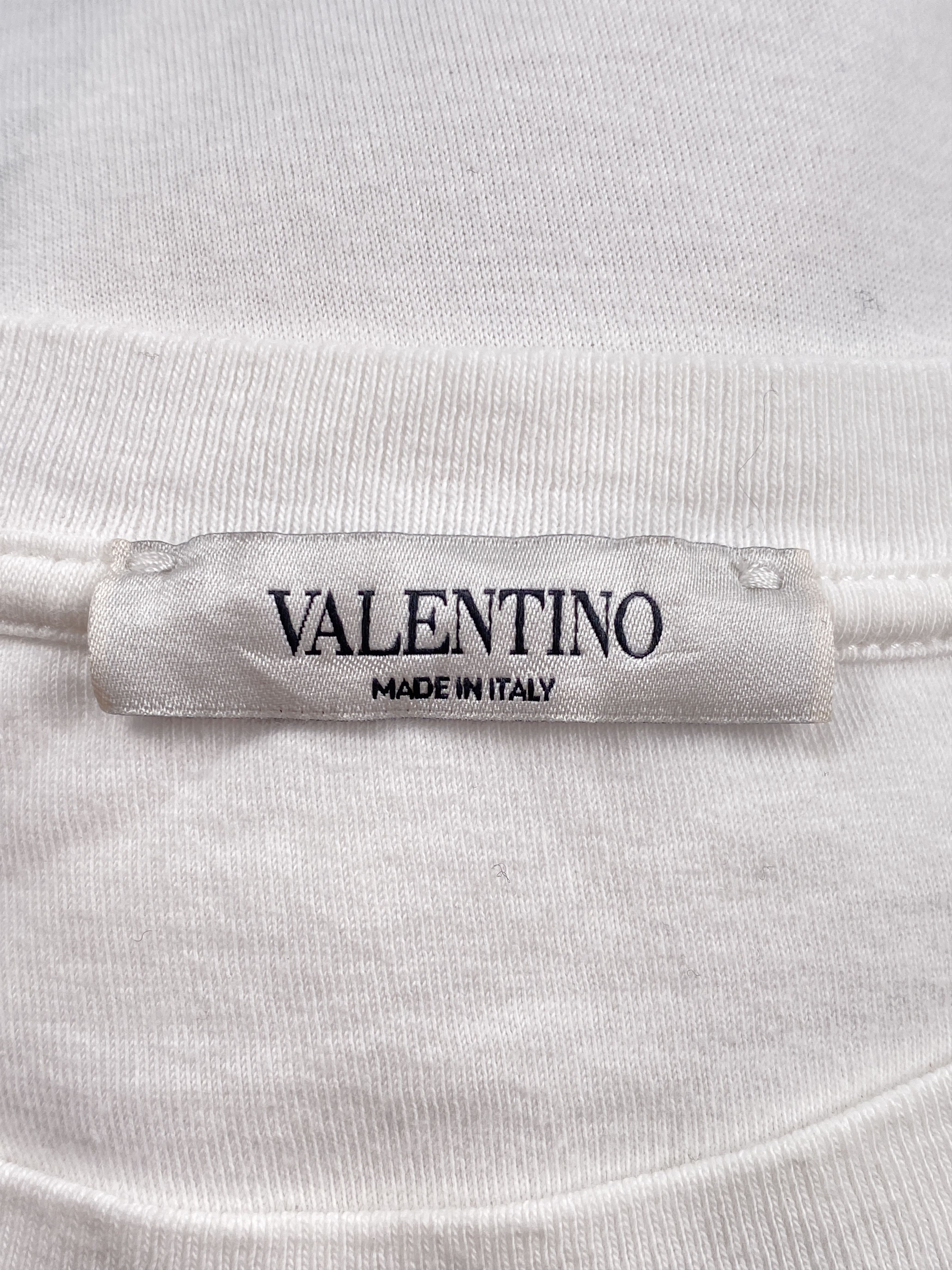 Valentino V Logo T-Shirt Size US L / EU 52-54 / 3 - 10 Thumbnail