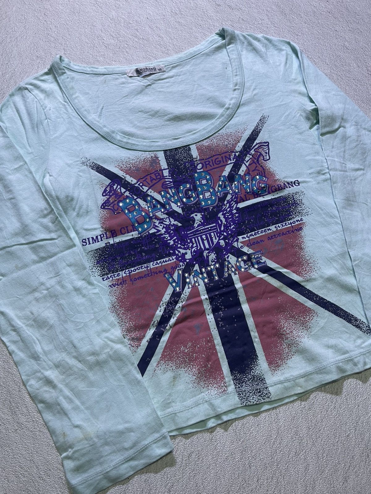 Hysteric Glamour Y2K BANG BANG long sleeve tshirt Size US M / EU 48-50 / 2 - 2 Thumbnail