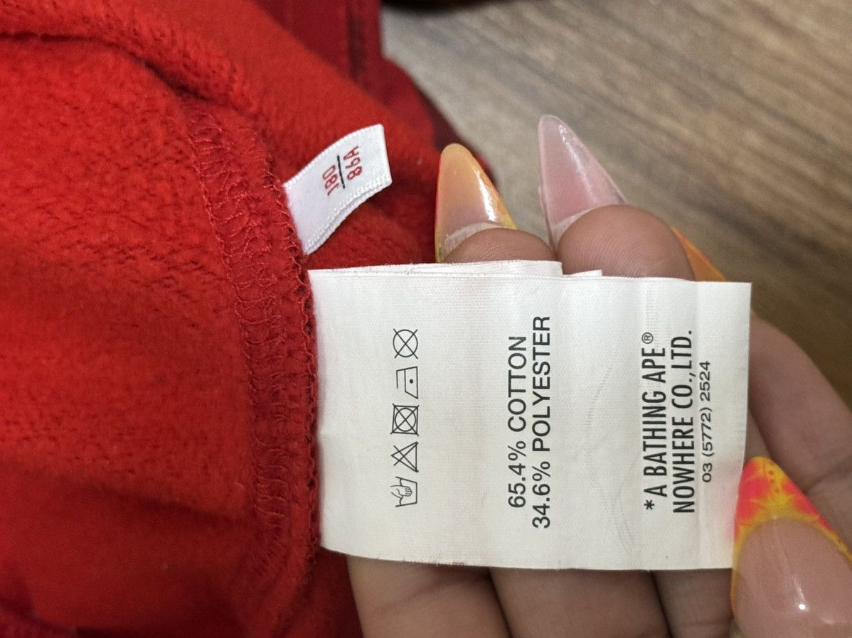 Aape × Bape red bape aape camo joggers Size US 29 - 10 Thumbnail