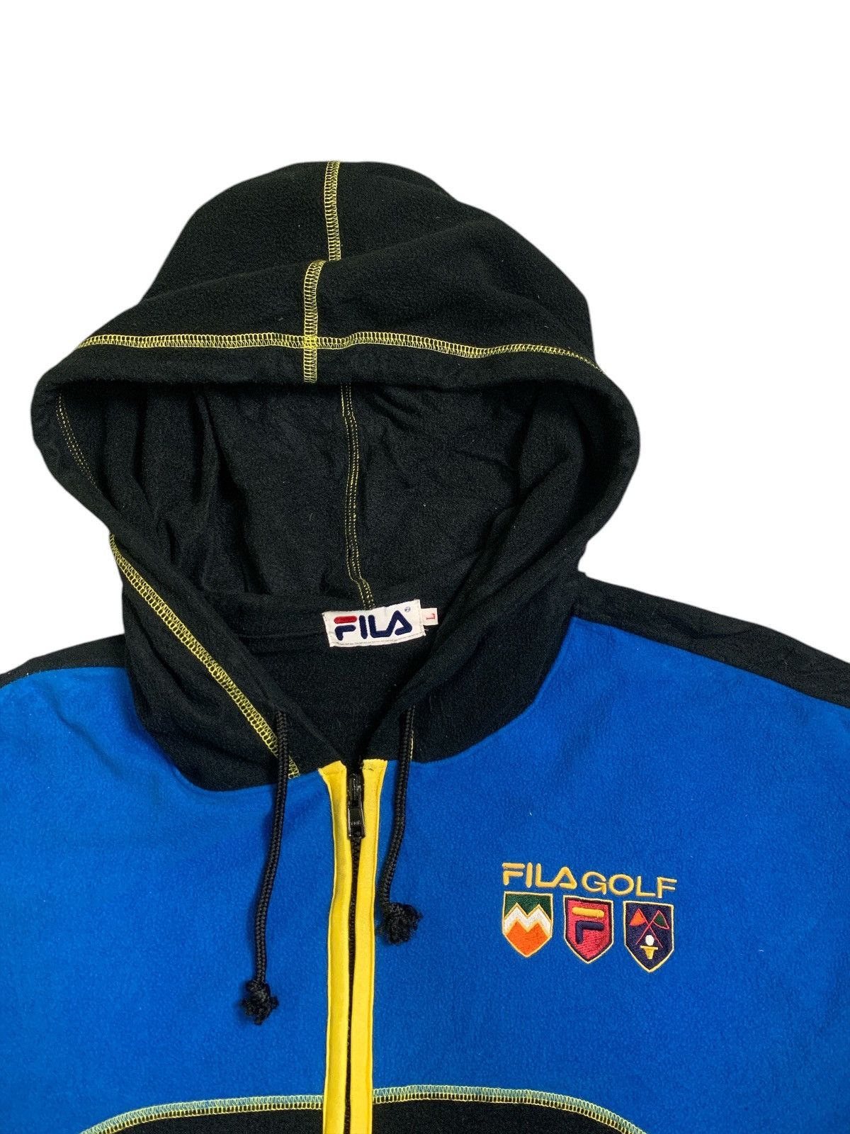 Fila Rare Design Fila Golf Sportswear Fleece Hoodie Sweater Size L / US 10 / IT 46 - 4 Thumbnail
