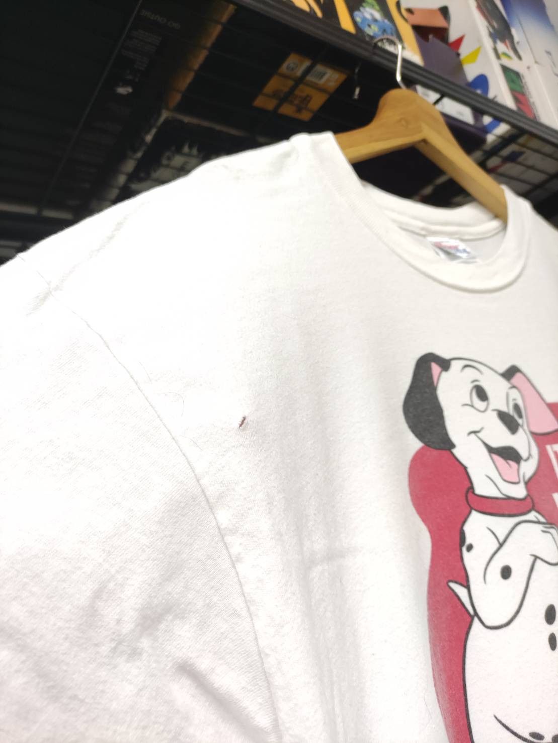 Disney Vtg 90's 101 Dalmatians " It's My Lucky Day " Disney T-Shirt Size US XL / EU 56 / 4 - 6 Thumbnail
