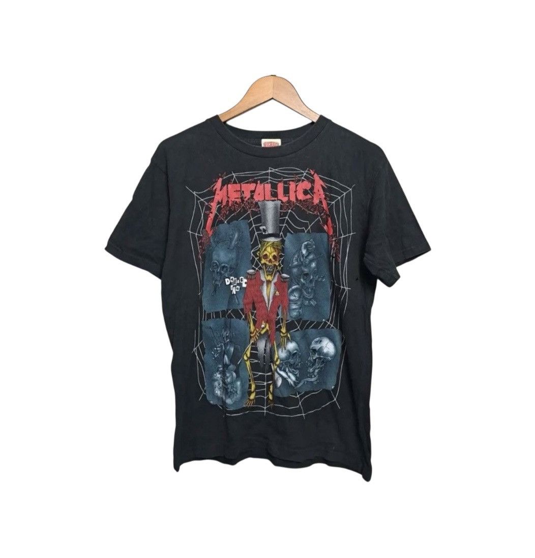Band Tees Vintage 90s Metallica Band Metal Band T-shirt Size US M / EU 48-50 / 2 - 1 Thumbnail