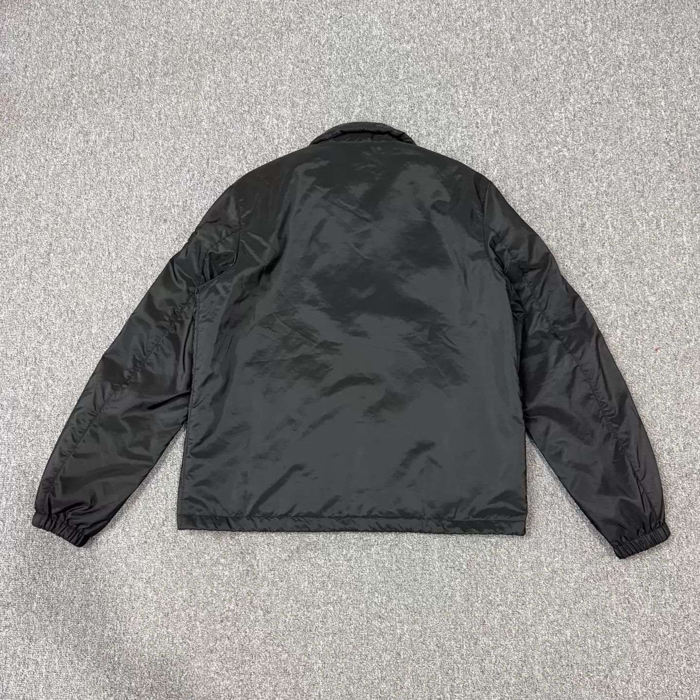 Prada Prada Black Triangle Logo Unused Jacket Size 50 Size US M / EU 48-50 / 2 - 2 Thumbnail
