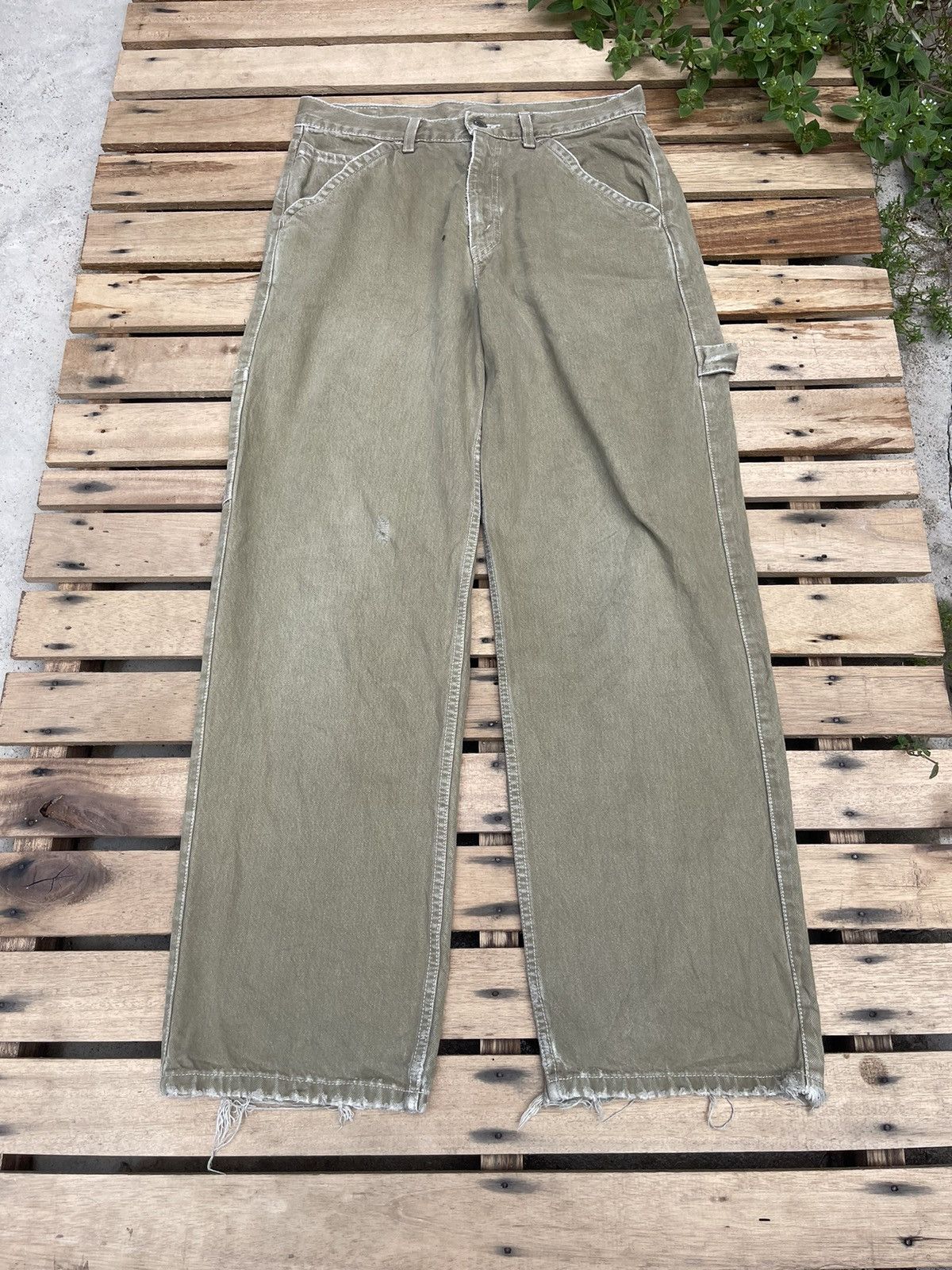 Levi's Vintage 90s Levis Carpenter Pants Size US 32 / EU 48 - 1 Thumbnail