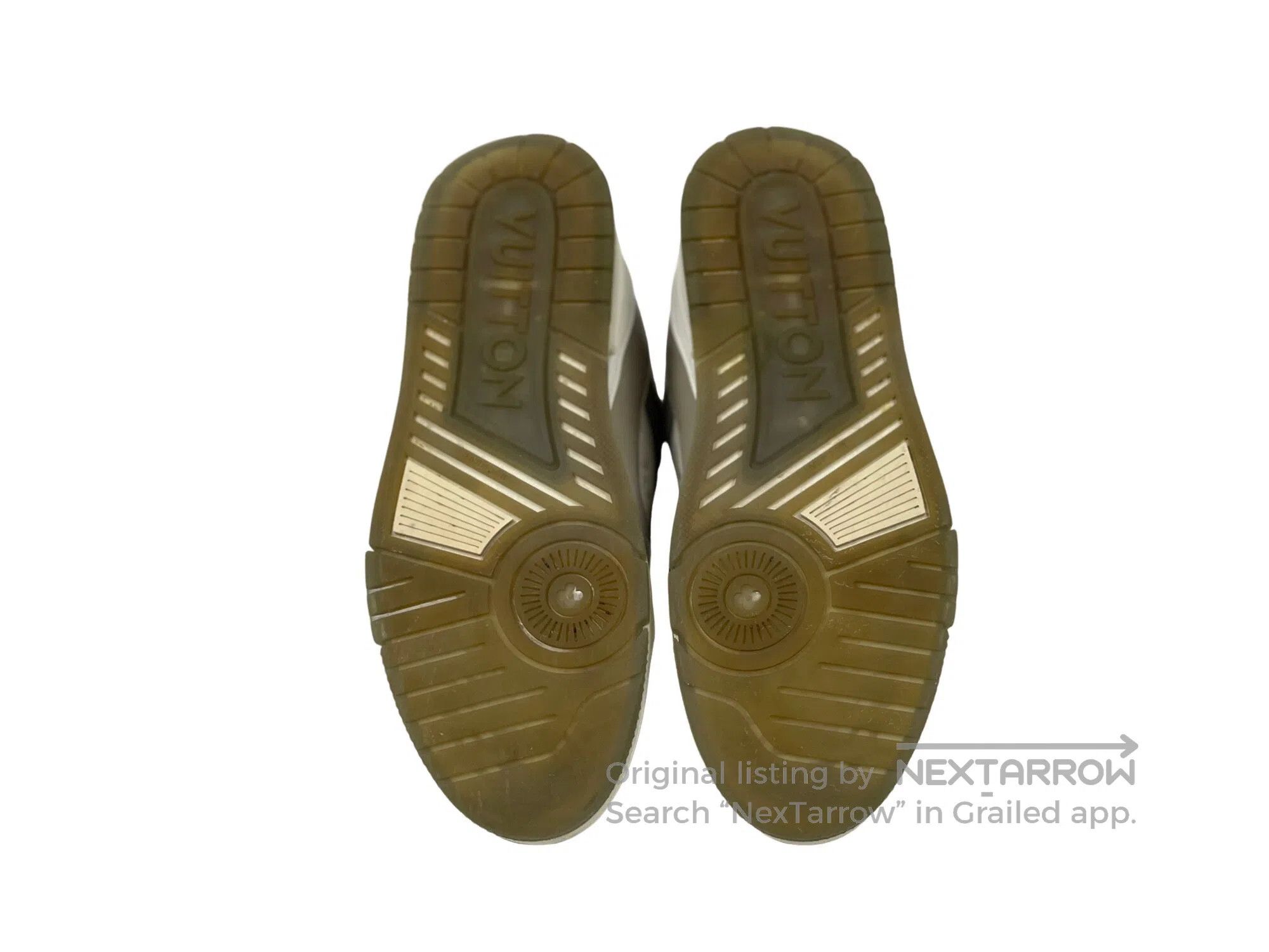 Louis Vuitton Louis Vuitton White and Grey Low-top Casual Shoes Size US 7 / EU 40 - 5 Thumbnail
