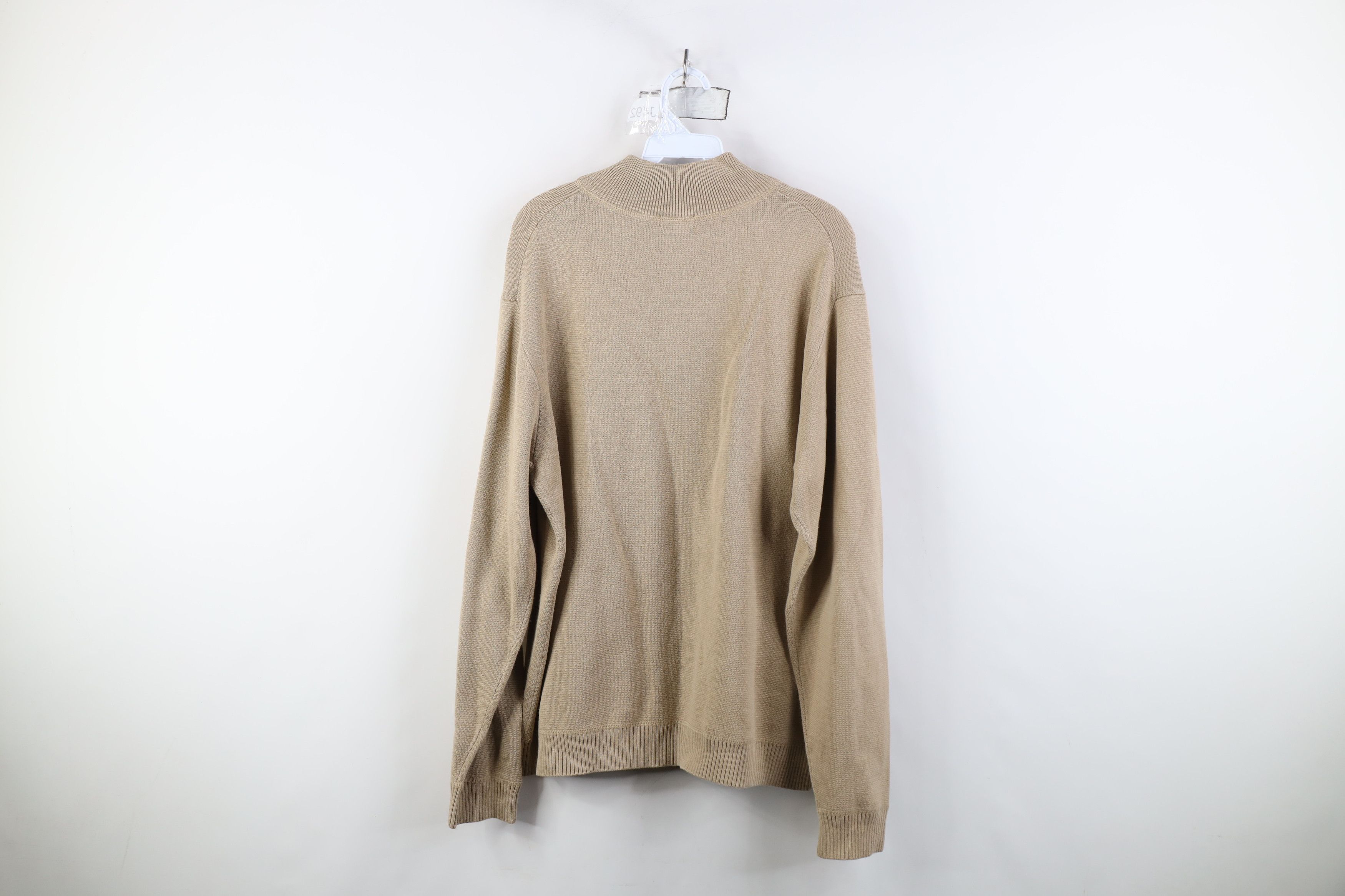 L.L. Bean Vintage LL Bean Thermal Knit Half Zip Pullover Sweater Size US L / EU 52-54 / 3 - 9 Thumbnail