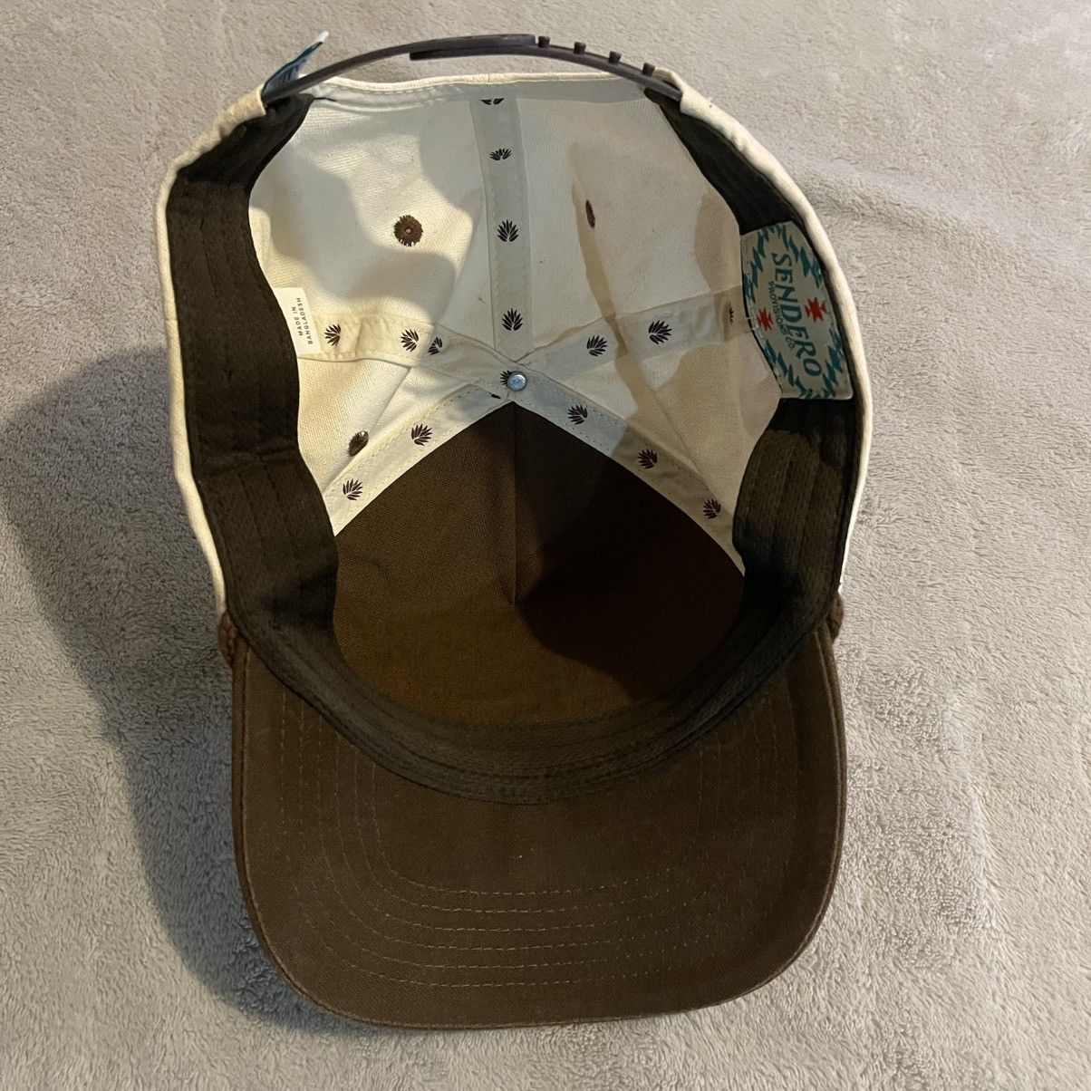 Other Vintage 90s Sendero Provisions Co Hat Snapback Brown Mens Size ONE SIZE - 6 Thumbnail