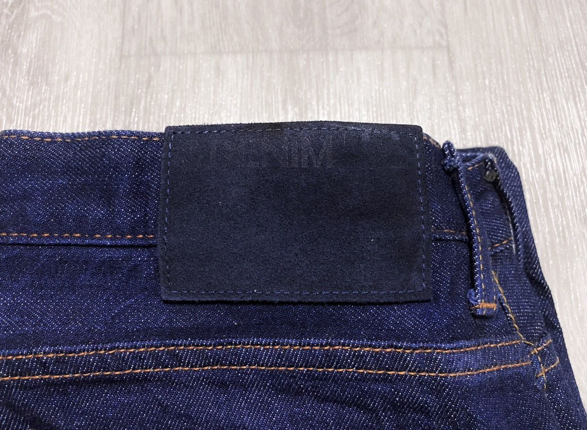 H&M H&M Navy Selvedge Selvage Slim Regular Waist Denim Jeans Size US 29 - 16 Thumbnail