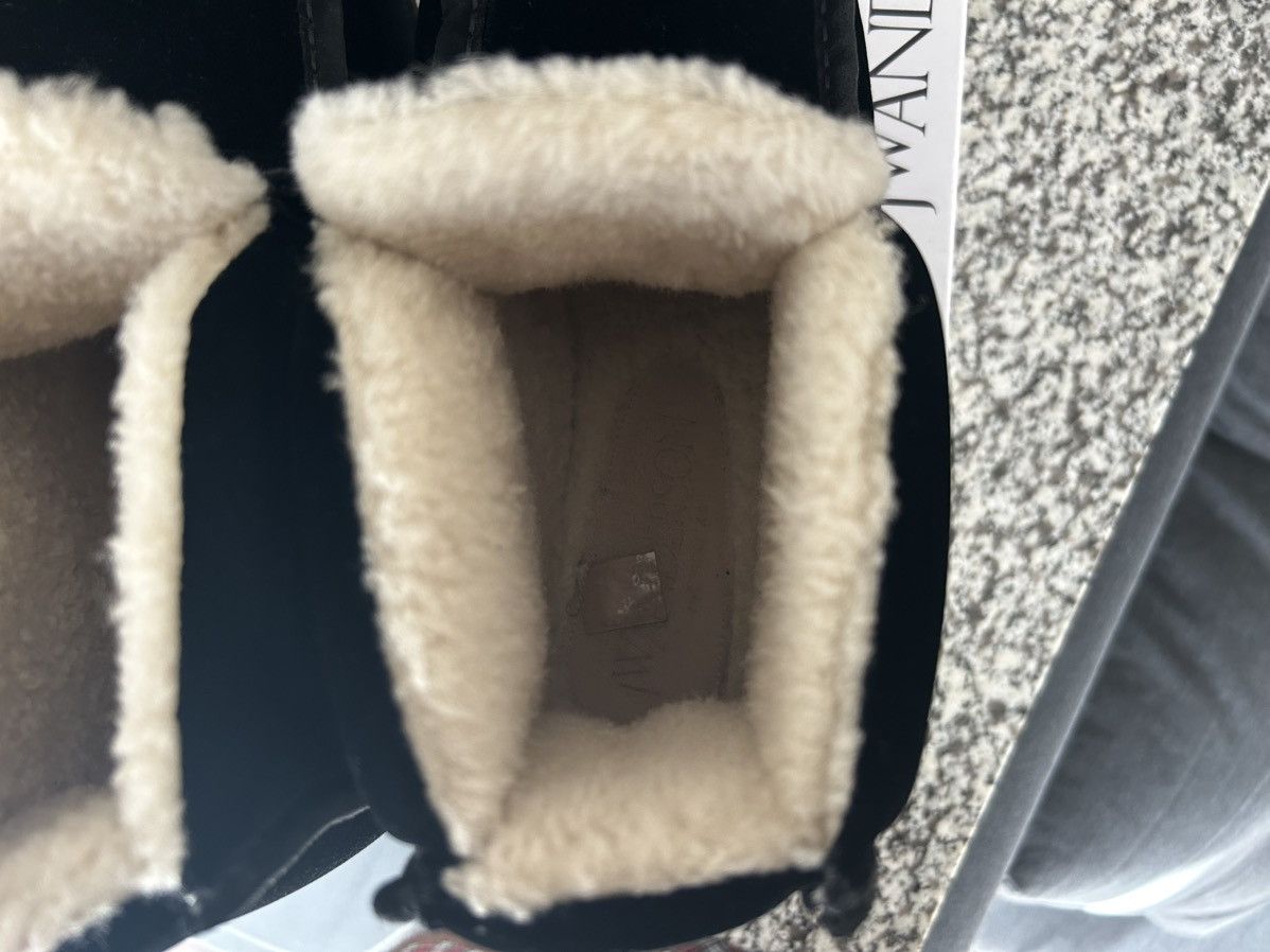 JW Anderson JW ANDERSON Shearling-lined suede ugg styled ankle boots Size US 11 / EU 44 - 8 Thumbnail