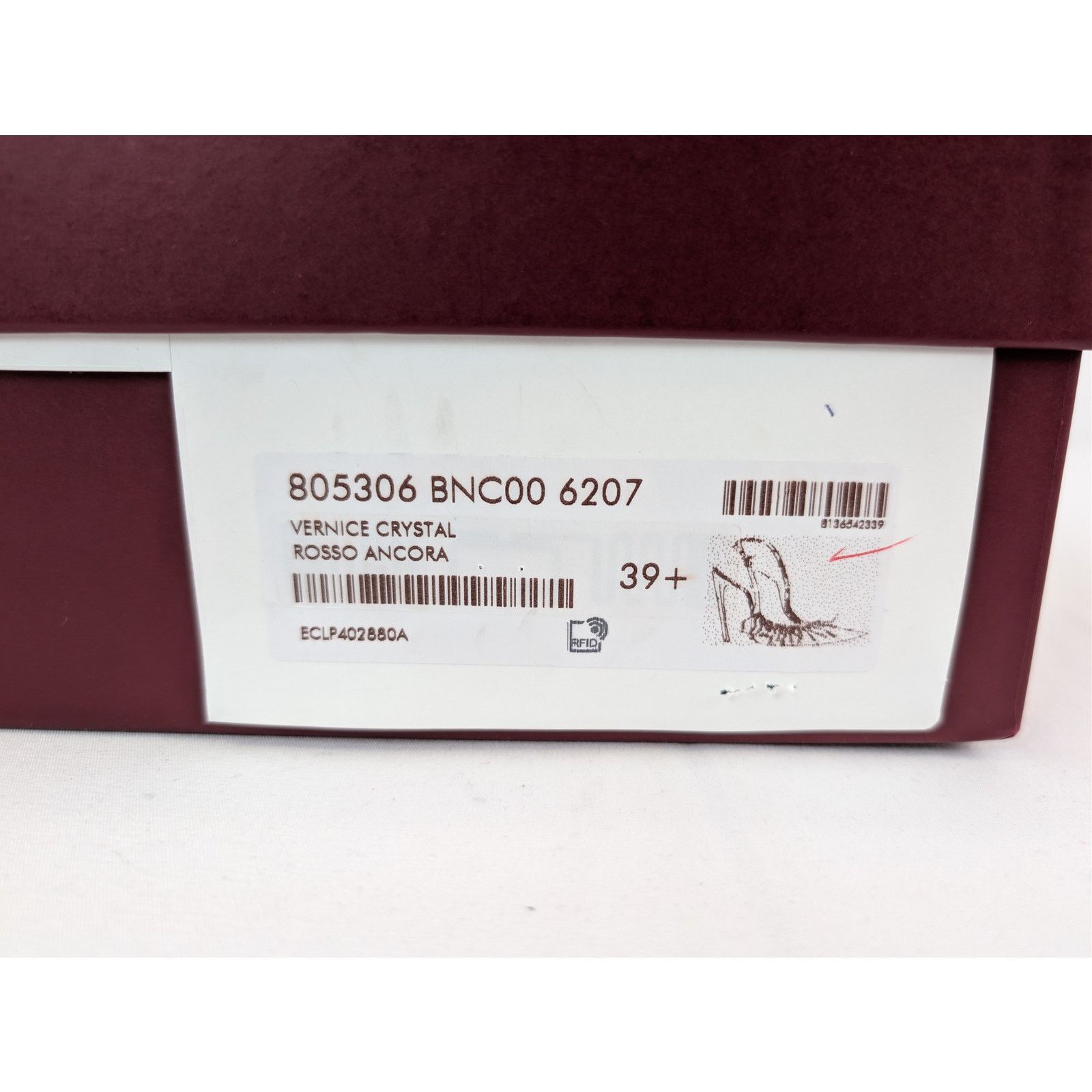 Gucci o1rshd1 Vernice crystal patent leather slingback pump Sandal Size US 9.5 / EU 42-43 - 23 Thumbnail
