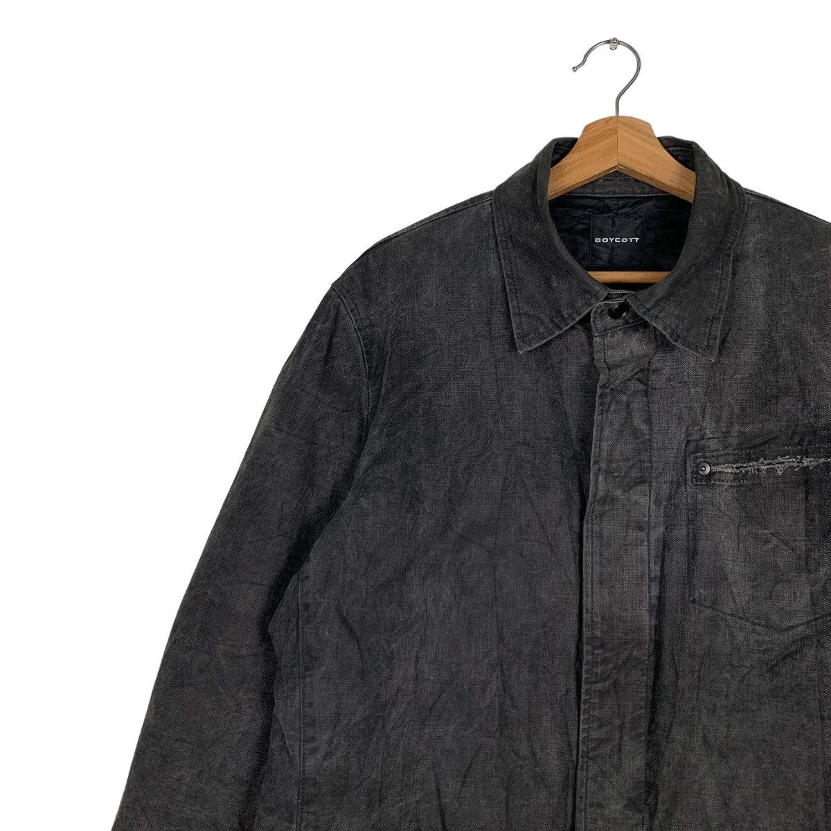 Boycott BOYCOTT Made in Japan Casual Jacket #0075-C5 Size US L / EU 52-54 / 3 - 7 Thumbnail