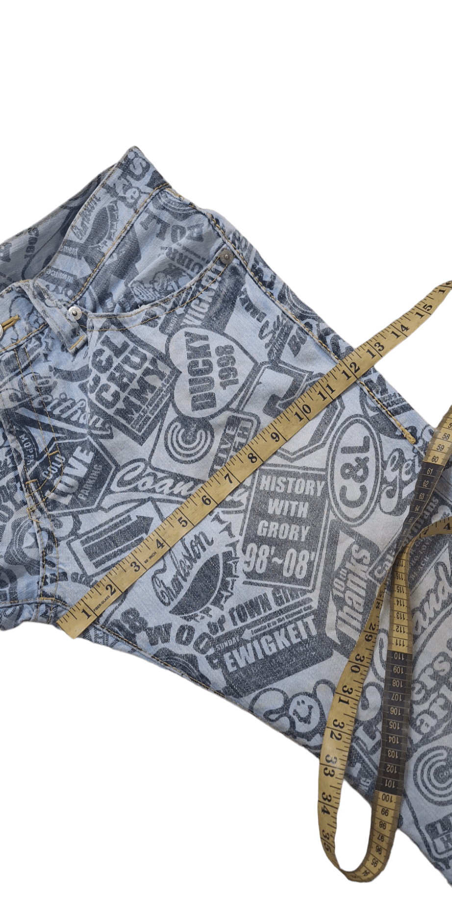 Hysteric Glamour × Japanese Brand Japanese Brand Co&Lu Fullprint Inspired Hysteric Glamour Size US 32 / EU 48 - 21 Thumbnail