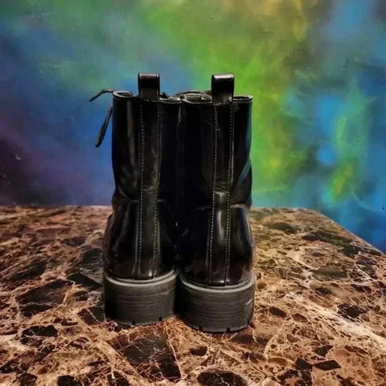 Designer Black boots Size US 8 / IT 38 - 3 Thumbnail
