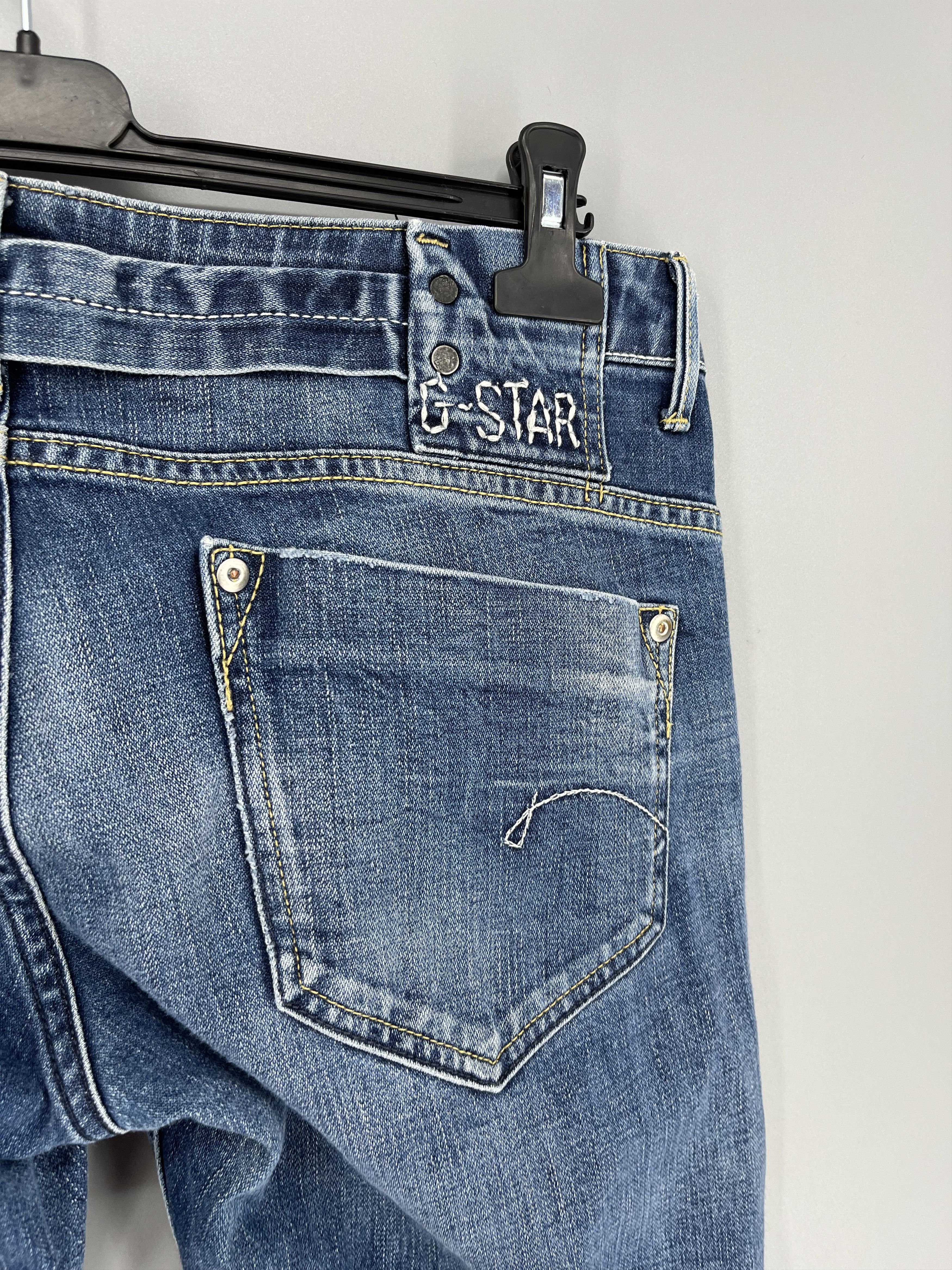 G-Star Vintage G star Raw Denim Avant Garde Pants jeans Rick style Size US 34 / EU 50 - 10 Thumbnail