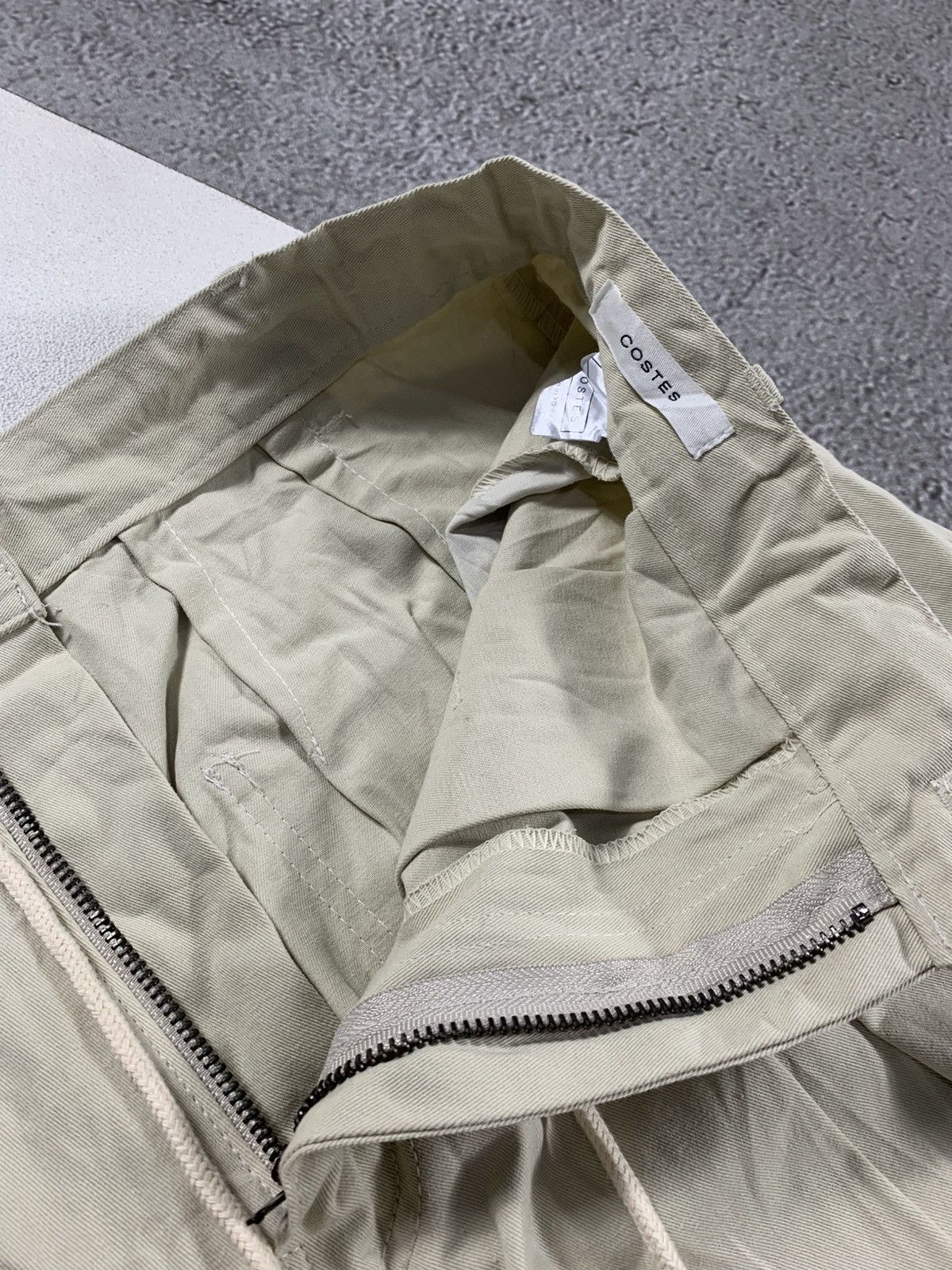 Yohji Yamamoto Costes one tuck twill balloon pants Size US 35 - 10 Thumbnail
