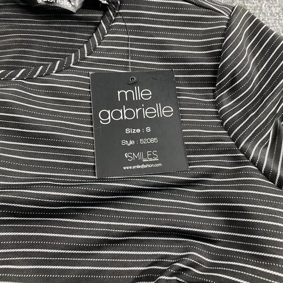 Other Mlle Gabrielle Dress Women's Small Striped Fit Flare NWT Size S / US 4 / IT 40 - 4 Thumbnail
