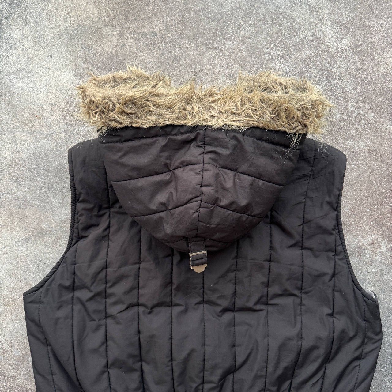 Bench Bench Vintage Gorpcore Y2K Faux Fur Hooded Jacket Size L / US 10 / IT 46 - 13 Thumbnail