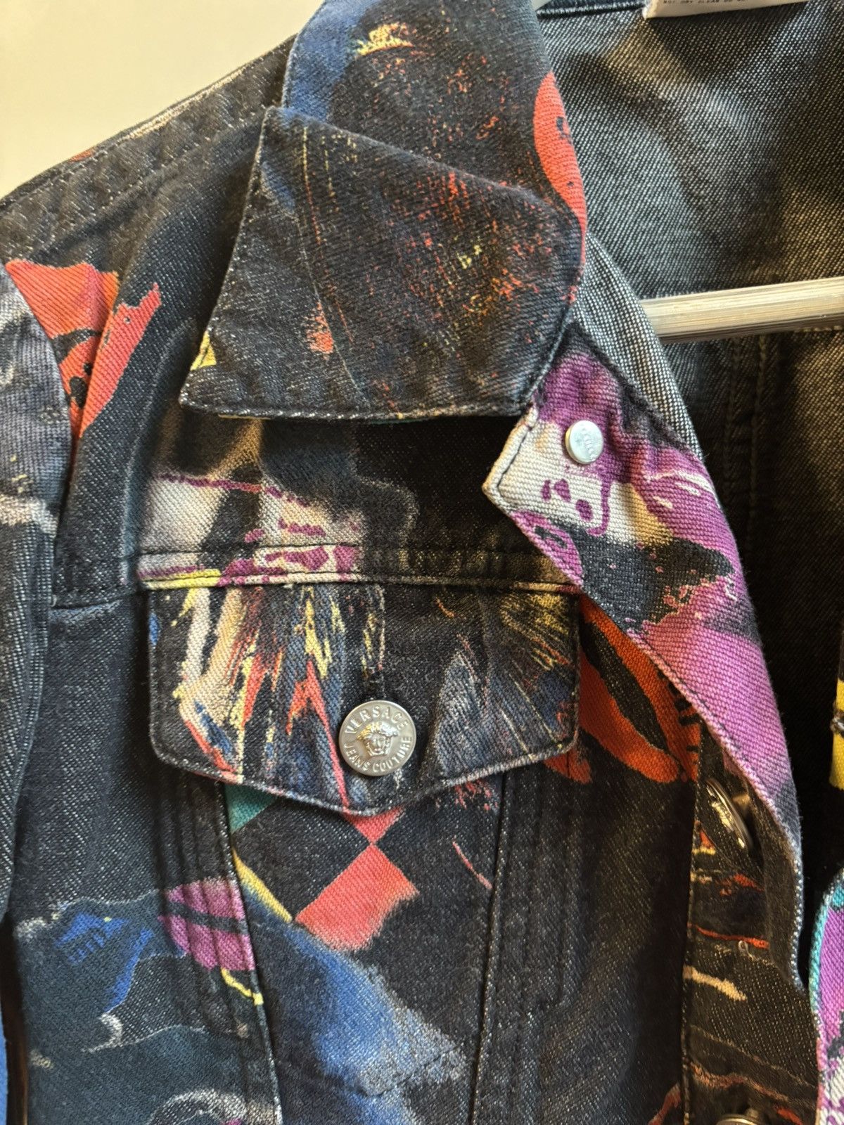 Versace Jeans Couture 1973 Versace Jeans Couture Denim Jacket Size S / US 4 / IT 40 - 6 Thumbnail
