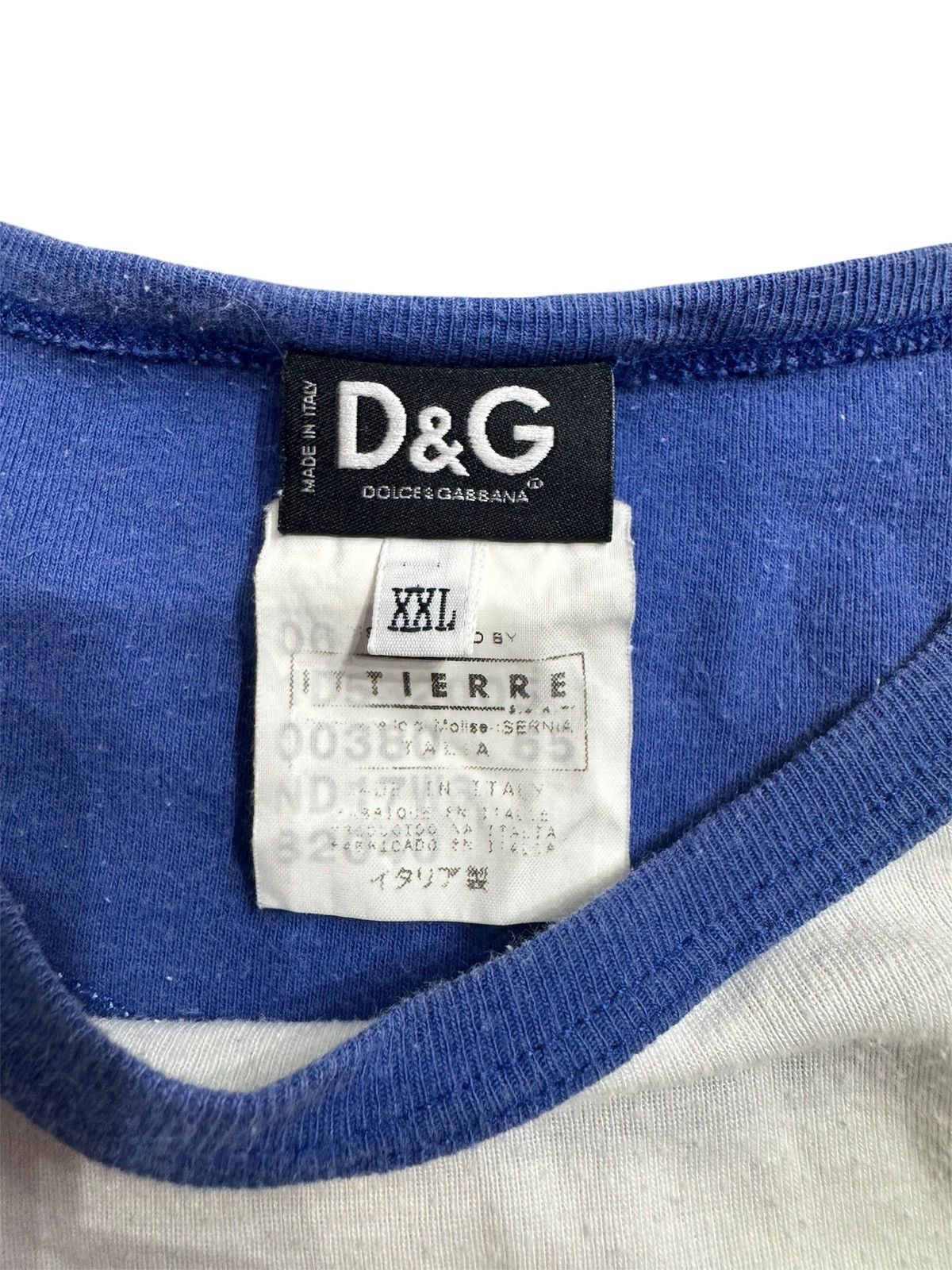 Dolce & Gabbana Vintage 2000s Dolce & Gabbana Short Sleeve T-Shirt Size M / US 6-8 / IT 42-44 - 3 Thumbnail