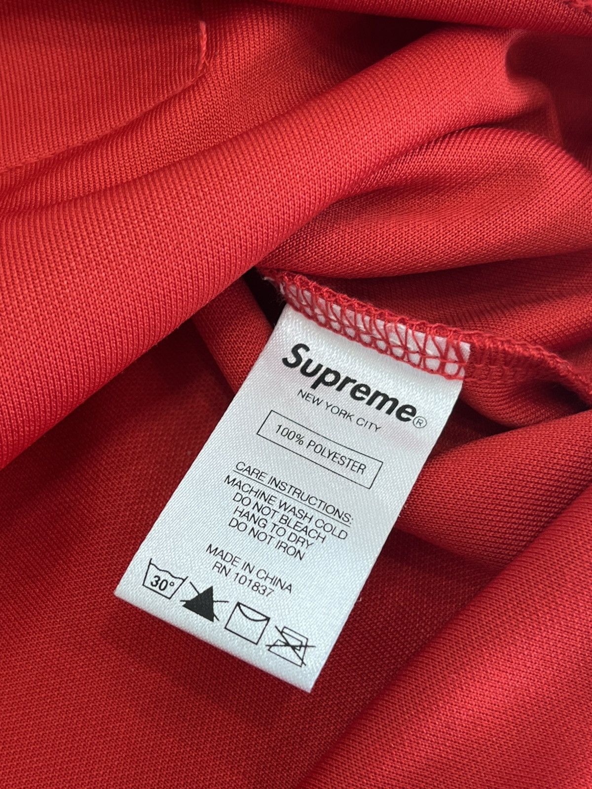 Supreme Supreme Red Rum Baseball Jersey Size US L / EU 52-54 / 3 - 7 Thumbnail
