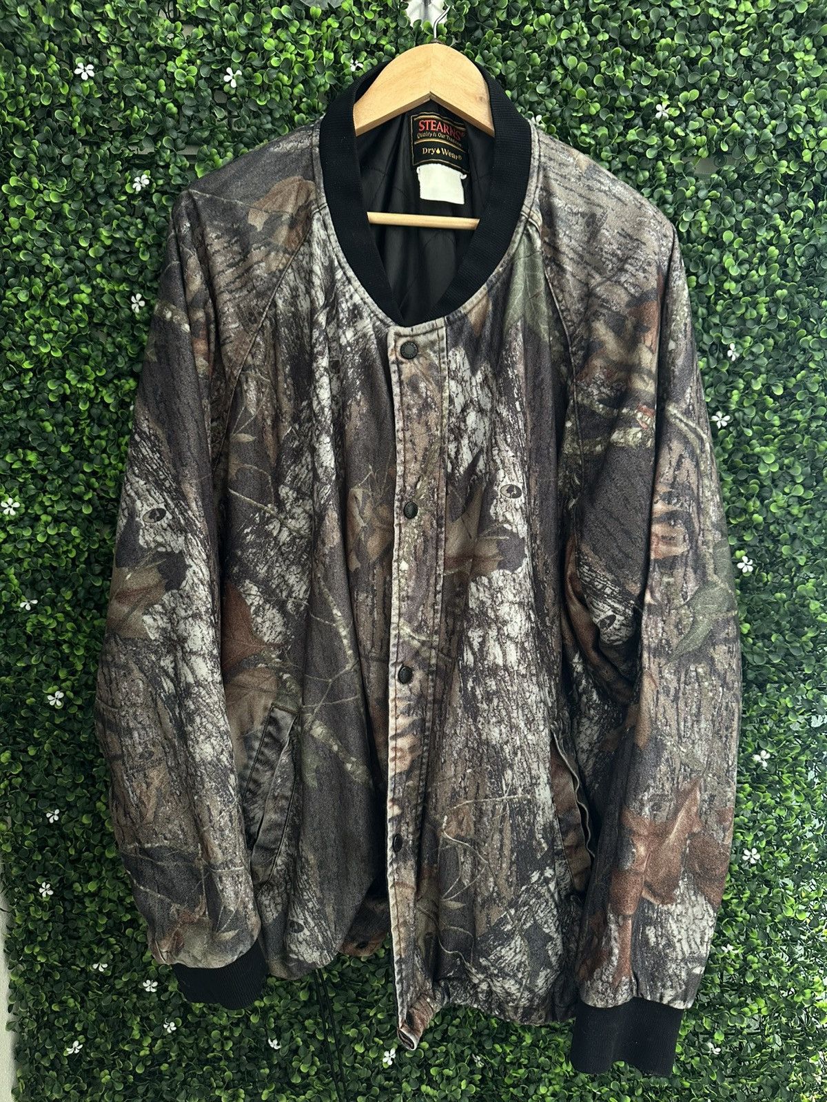 Realtree Vintage 1990s Stearns Realtree Camo Fleece Quilted Jacket Size US XXL / EU 58 / 5 - 1 Thumbnail
