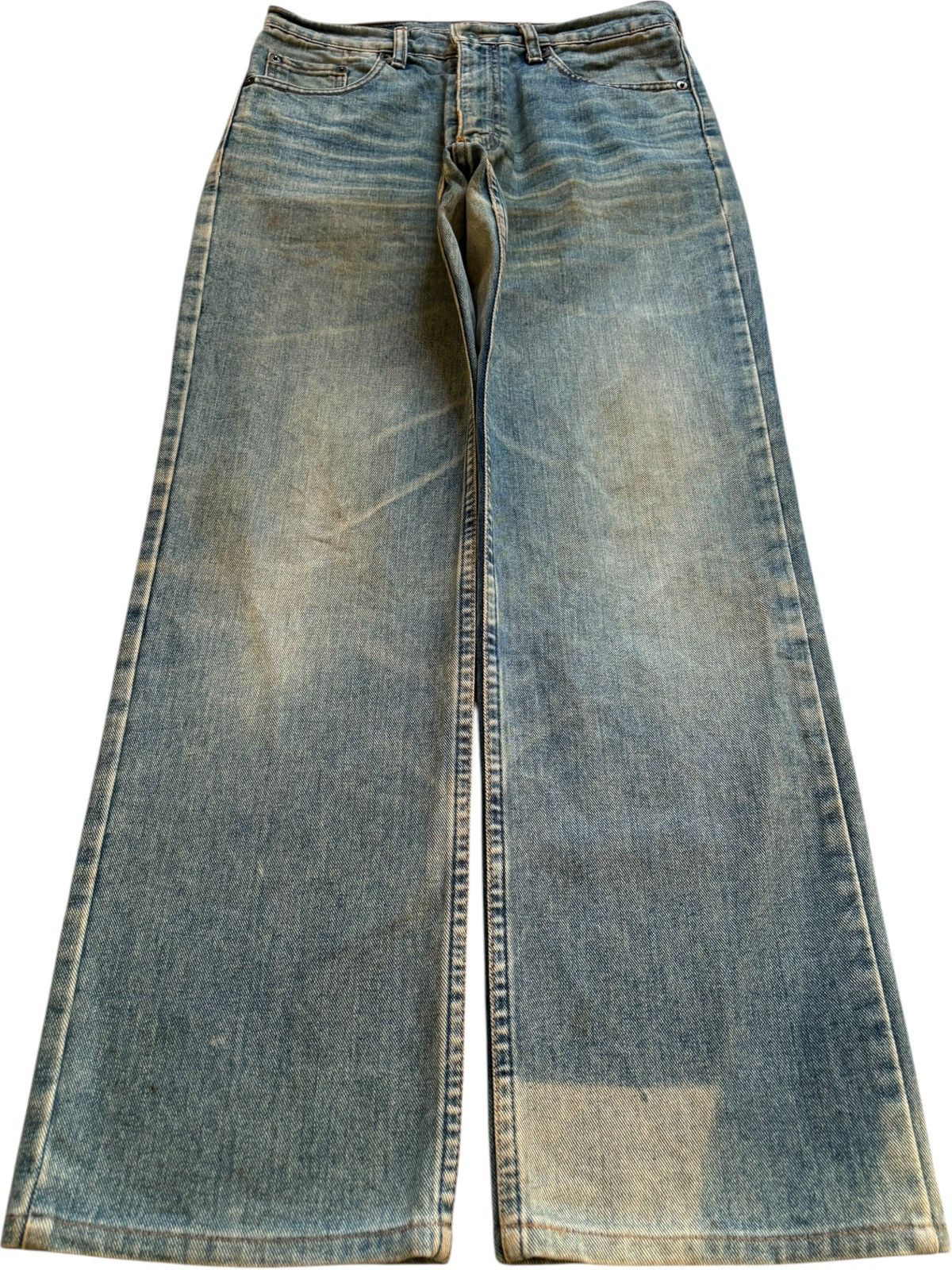 Levi's Vintage 90s Levis 511 Rusty Mud Wash Distressed Baggy Jeans Size US 30 / EU 46 - 1 Thumbnail